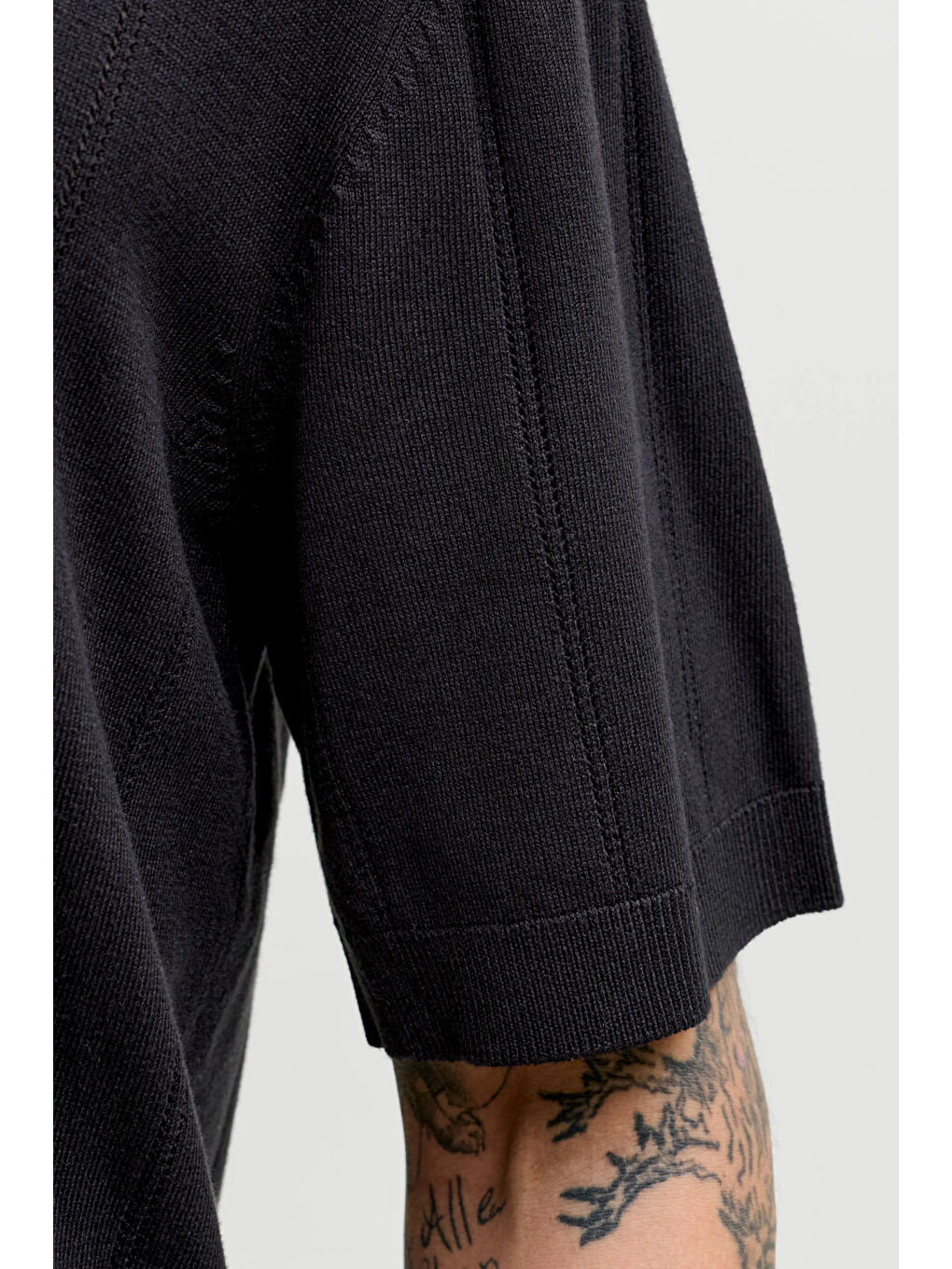 Siyah Premium Jprblawilliam Regular Fit Düğmeli Polo Yaka T Shirt 12291042-5