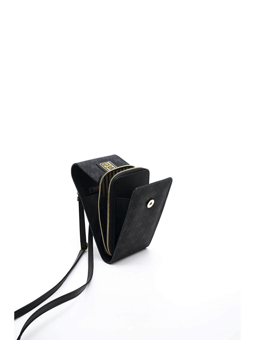 Siyah Kadın Portföy Çantası 1145-45708 SILVER POLO BAYAN PORTFÖY M178 SİYAH-MAT SİYAH-3