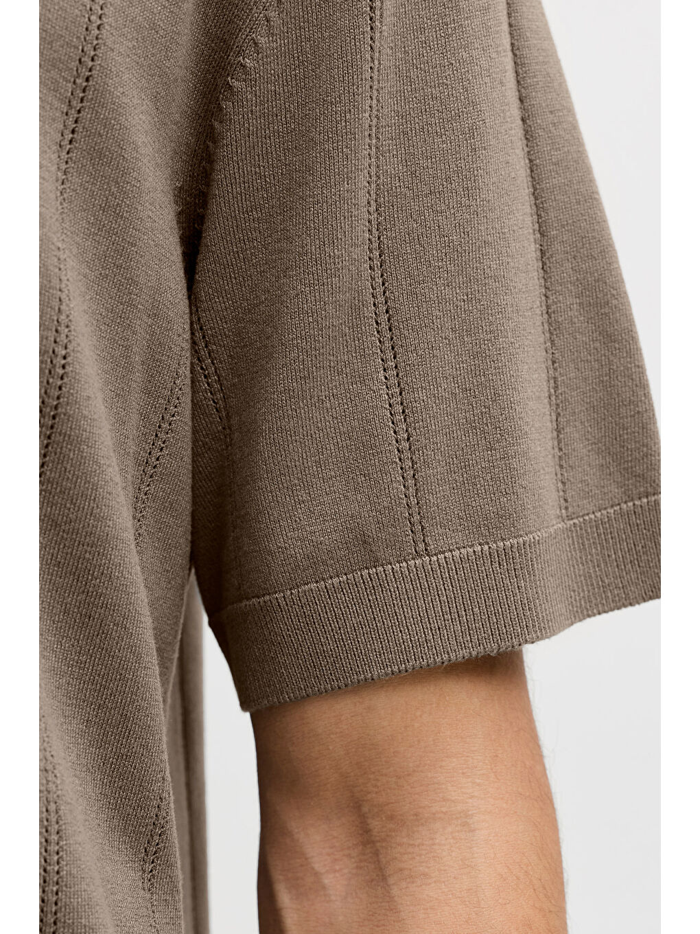 Kahverengi Premium Jprblawilliam Regular Fit Düğmeli Polo Yaka T Shirt 12291042-5