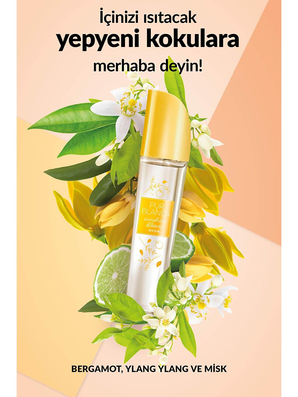 AVON Pur Blanca Sunshine Bloom Kadın Parfüm Edt 50 Ml. - 2