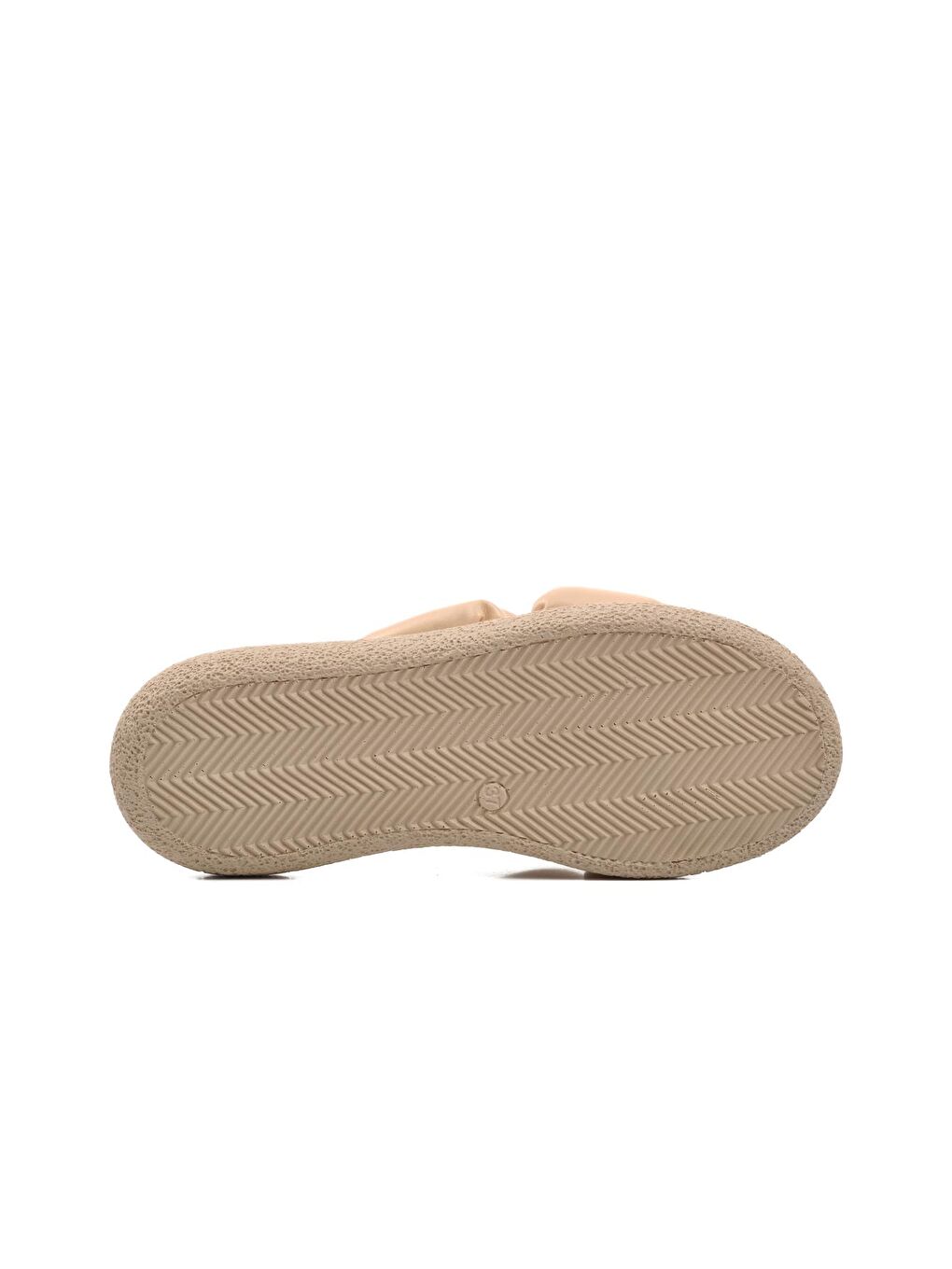 Ekru Krem Kadın Terlik 0708-4