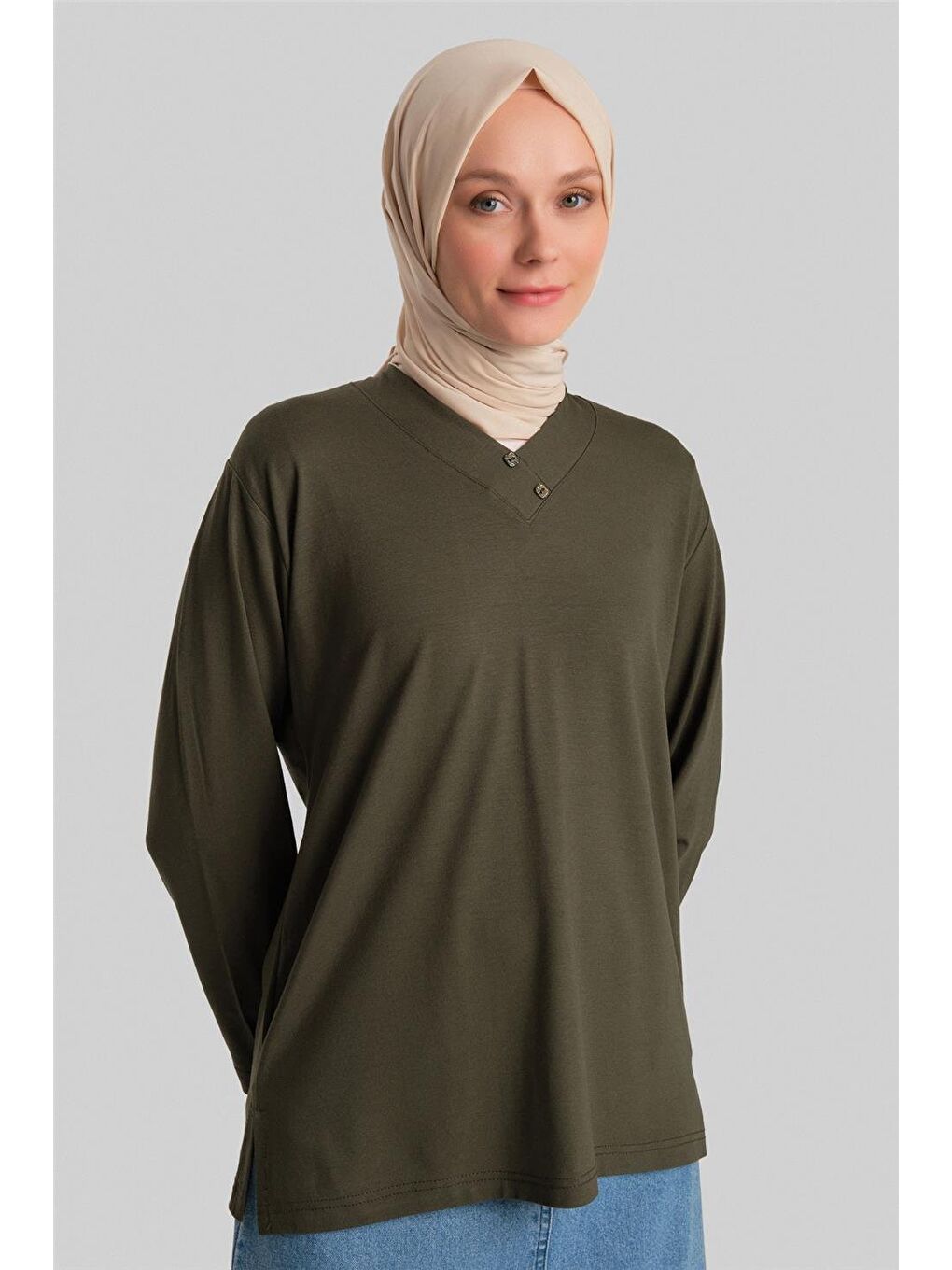 Penye 24Yd9029 Haki-2