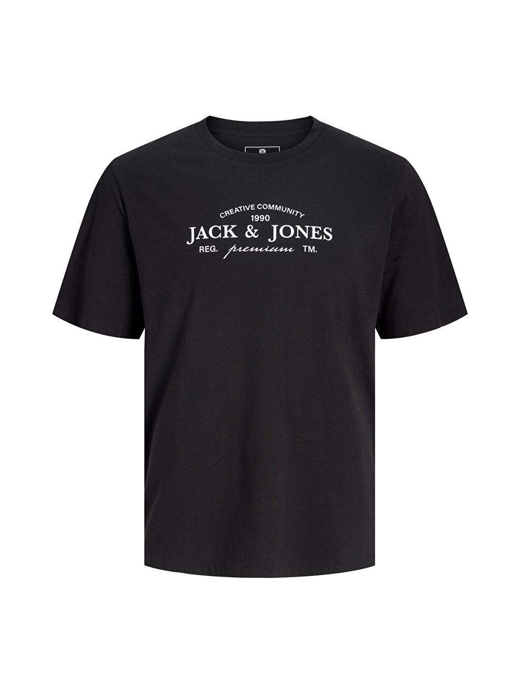 Siyah Plus Jprblakevin Pamuklu Standart Fit Logolu T Shirt 12298340