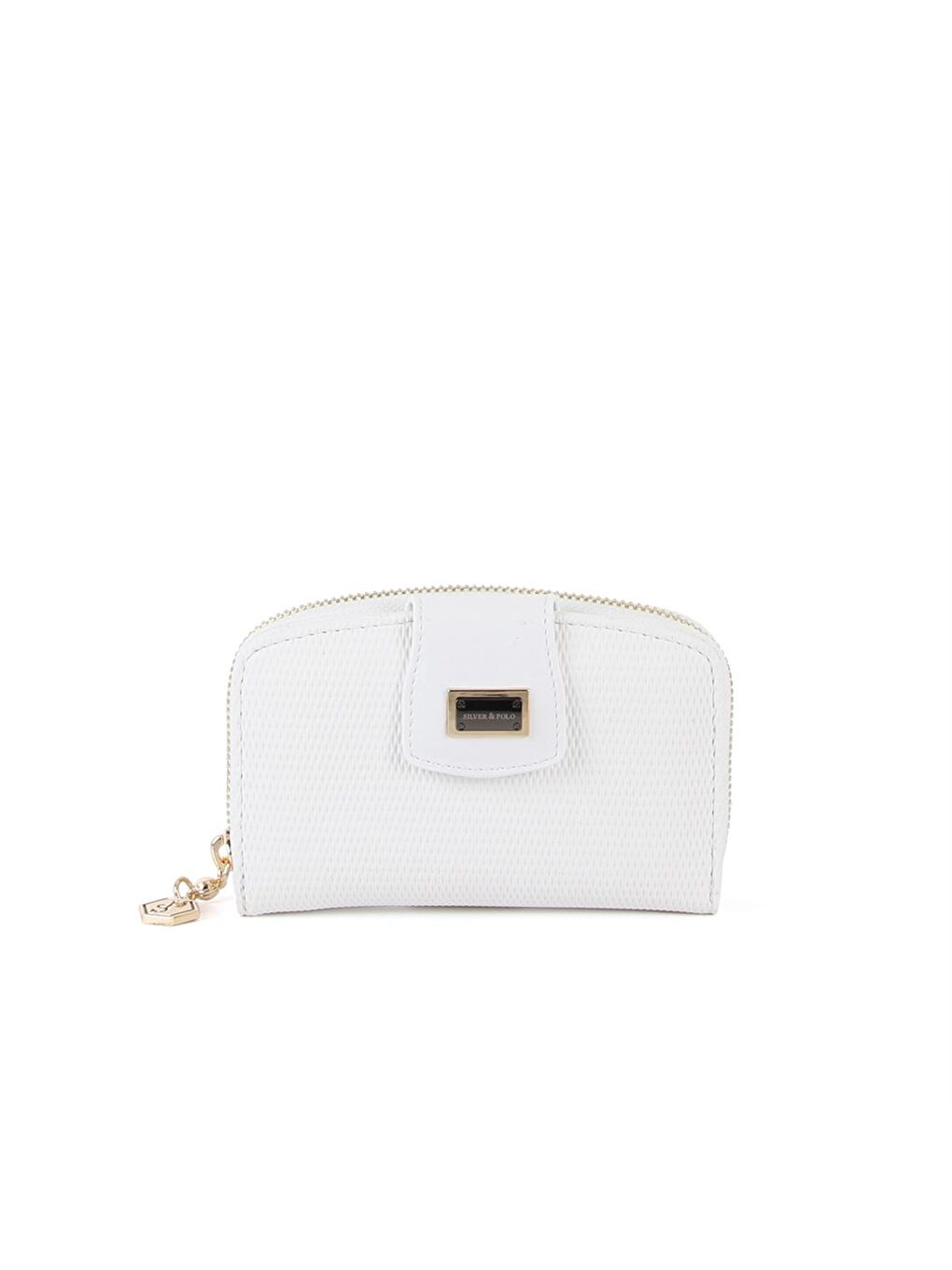 Beyaz Kadın Cüzdan & Kartlık 874-30245 SILVER POLO M86 BEYAZ-MAT BEYAZ