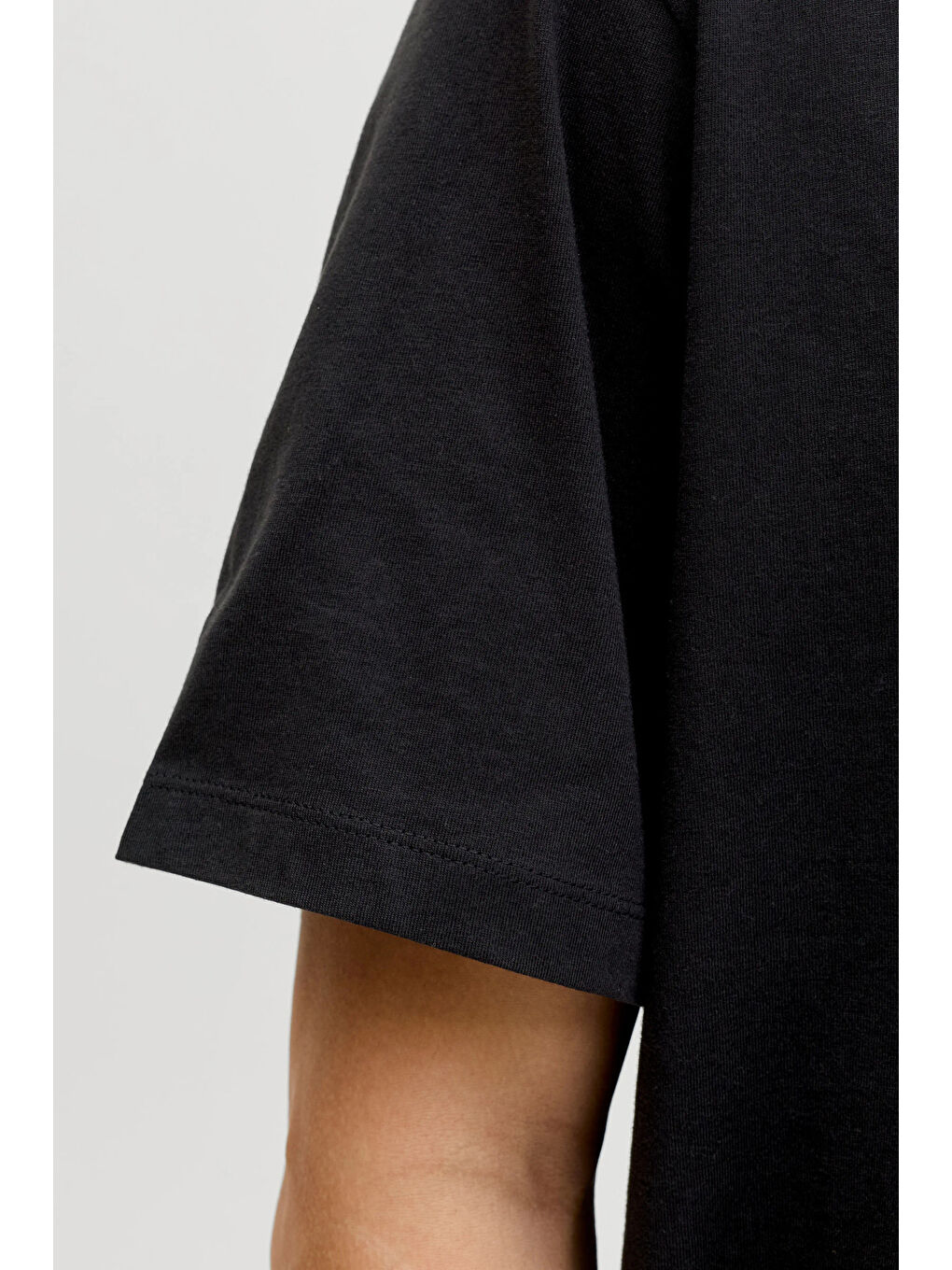 Siyah Plus Jprblakevin Pamuklu Standart Fit Logolu T Shirt 12298340-2