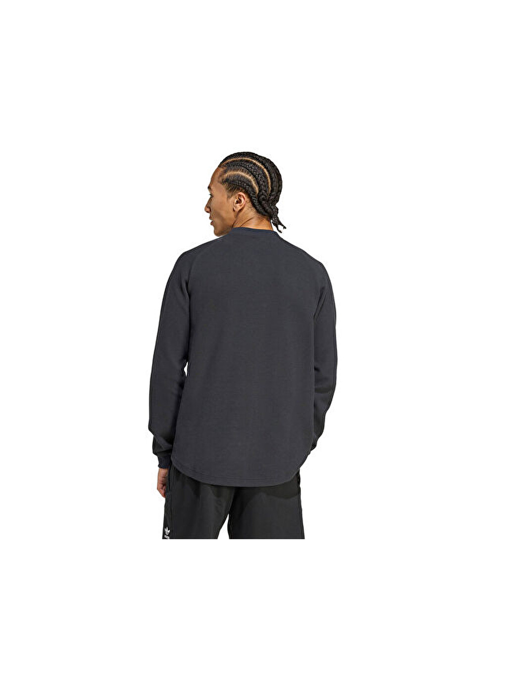 Essentials Ls Erkek Günlük Sweatshirts Jw1050 Siyah-1