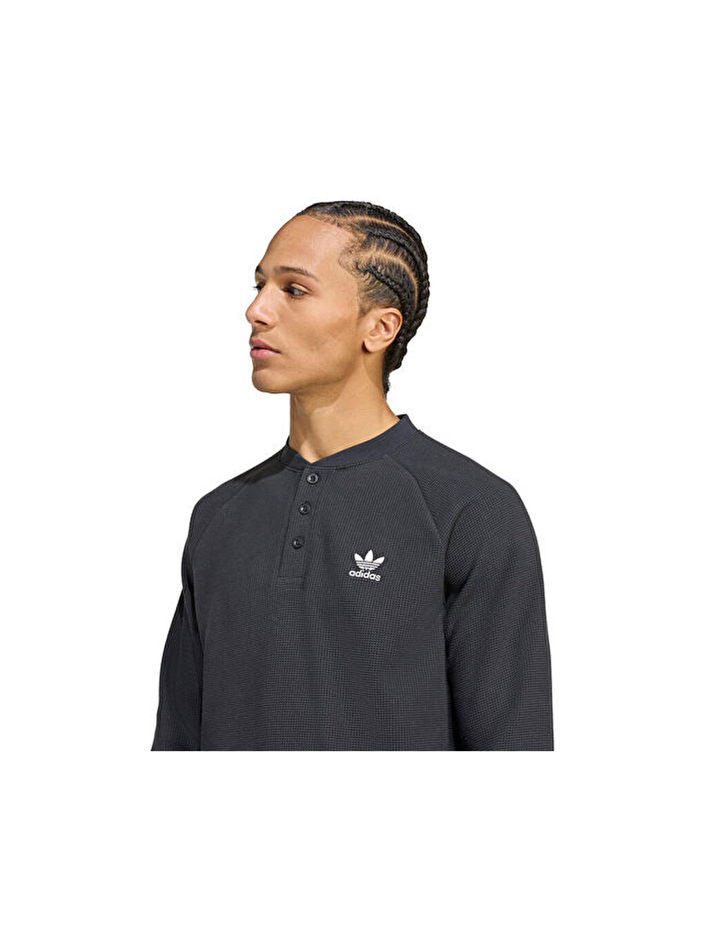 Essentials Ls Erkek Günlük Sweatshirts Jw1050 Siyah-2