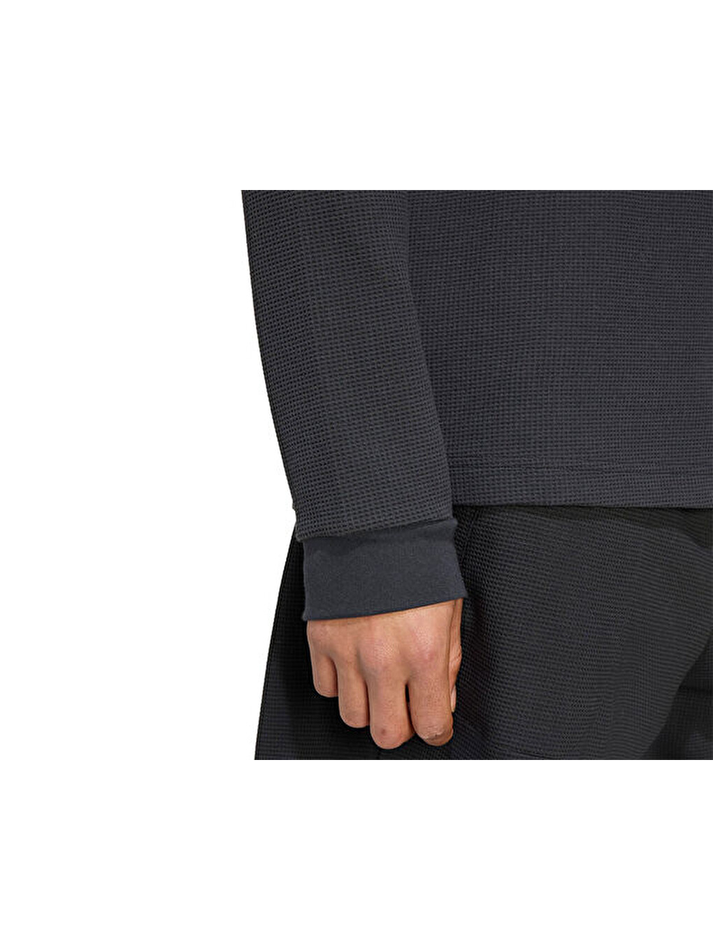 Essentials Ls Erkek Günlük Sweatshirts Jw1050 Siyah-3