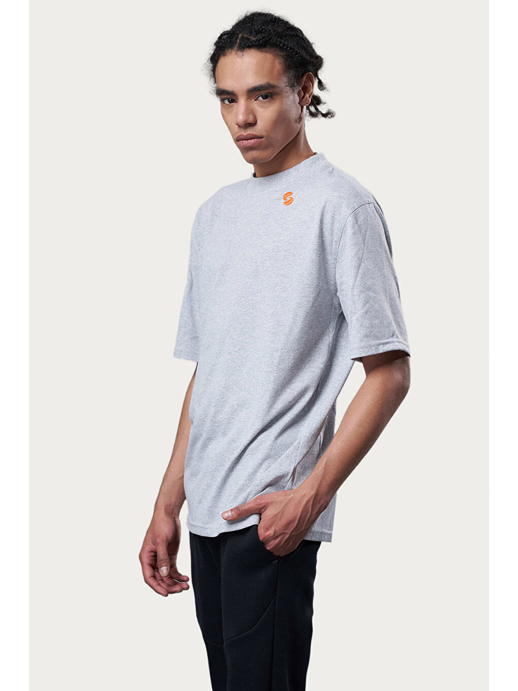 Gri Du Core Tshirt   Grey Chrome-3