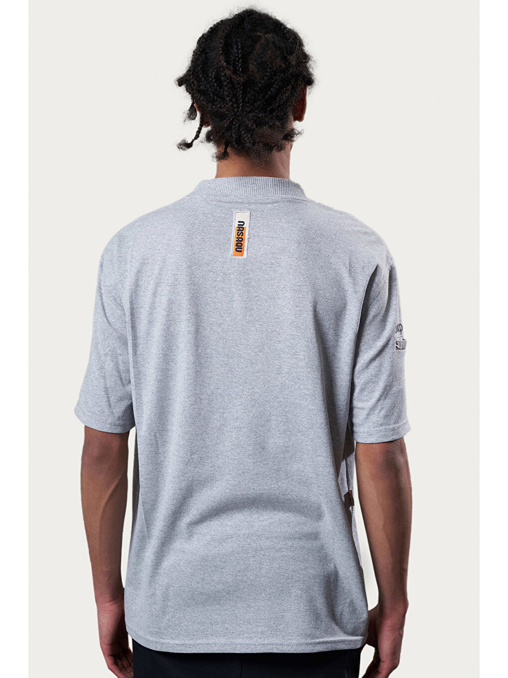 Gri Du Core Tshirt   Grey Chrome-4