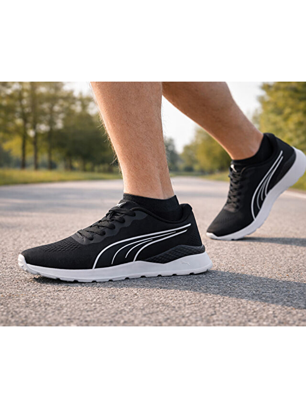 Lite Runner Tdp Unisex Koşu Ayakkabısı 40853302 Siyah-1