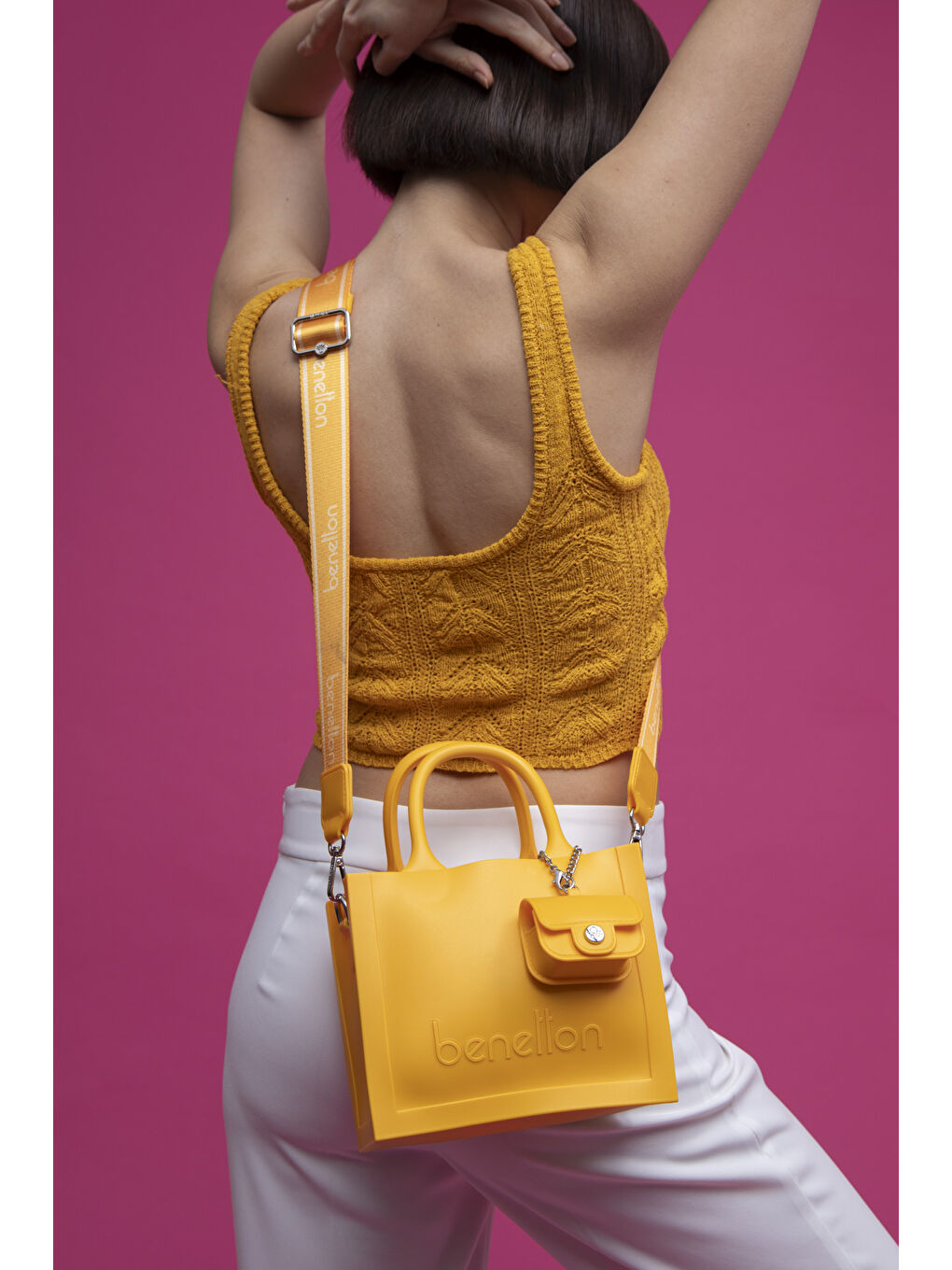 Sarı Kadin El Çantasi Sari BNT1450-2