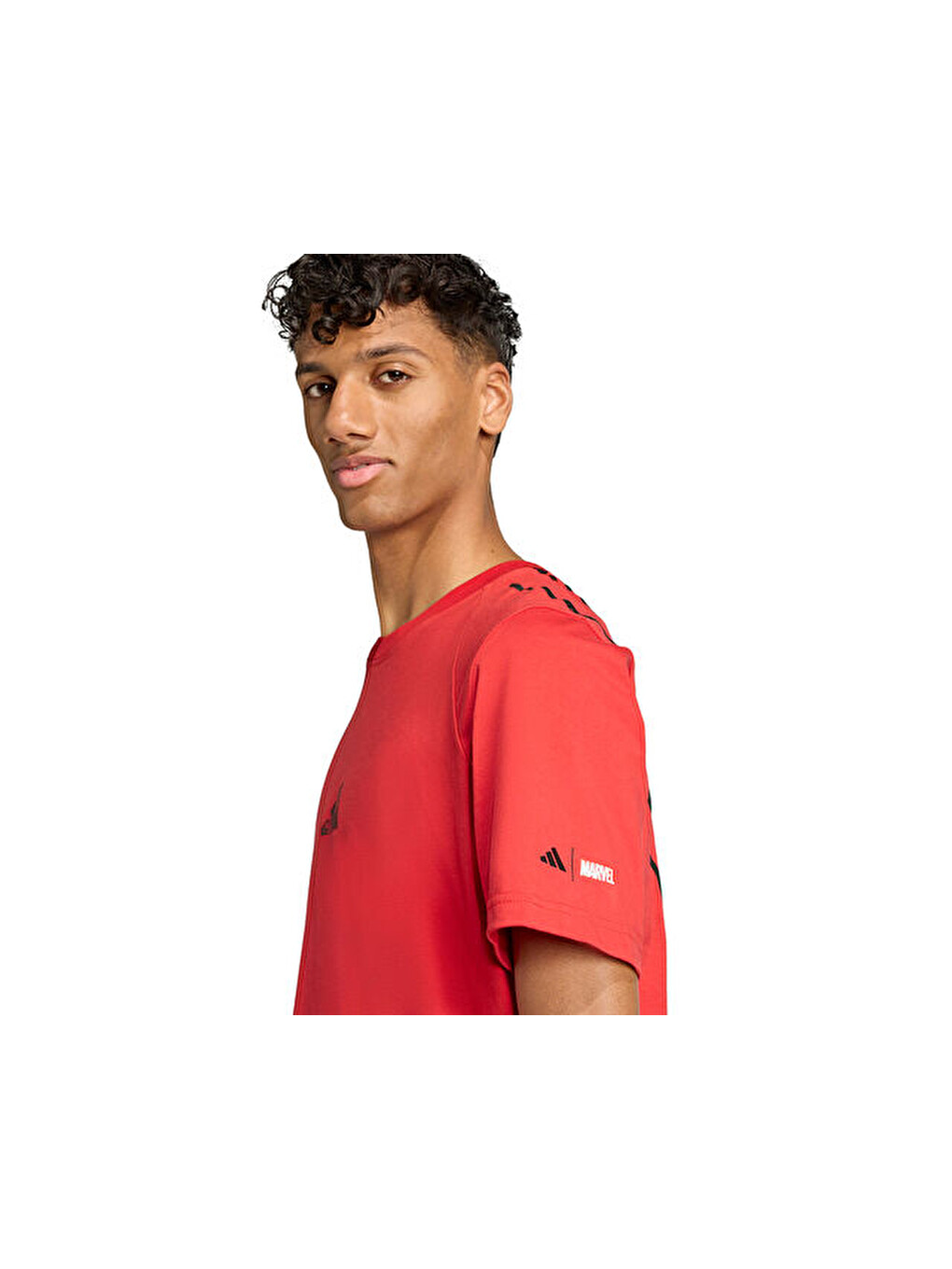 M Spiderman T-s Erkek Günlük Tişört Jl7962 Kırmızı-3