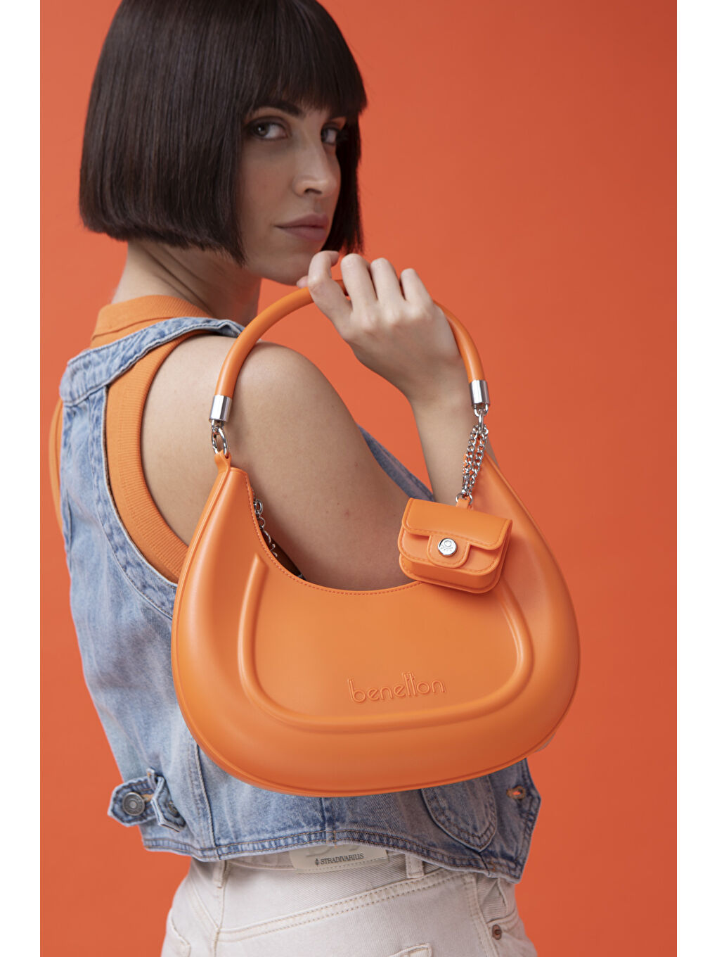 Kadin Kol Çantasi Turuncu BNT1451-2