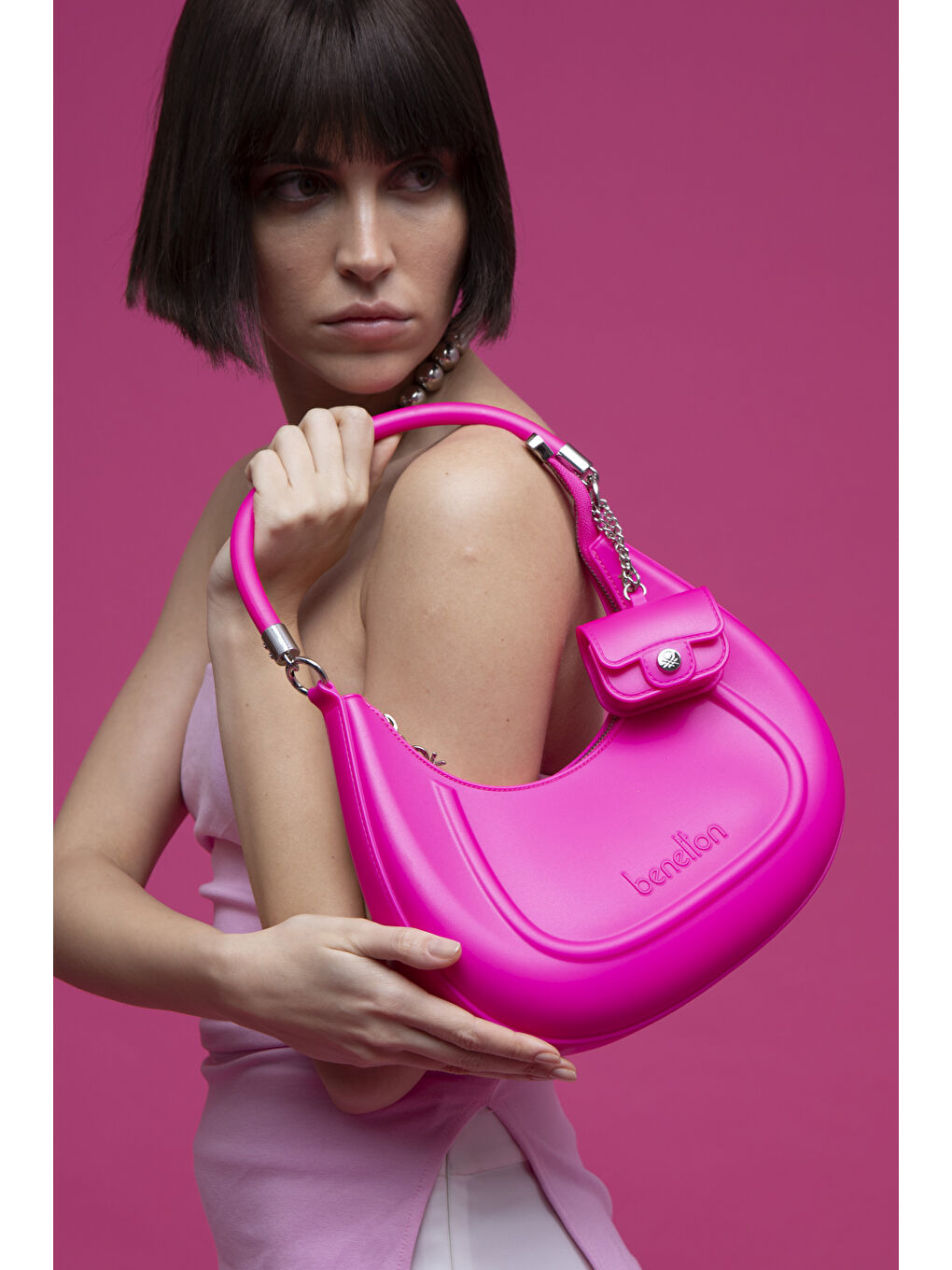 Kadin Kol Çantasi Fuşya BNT1451
