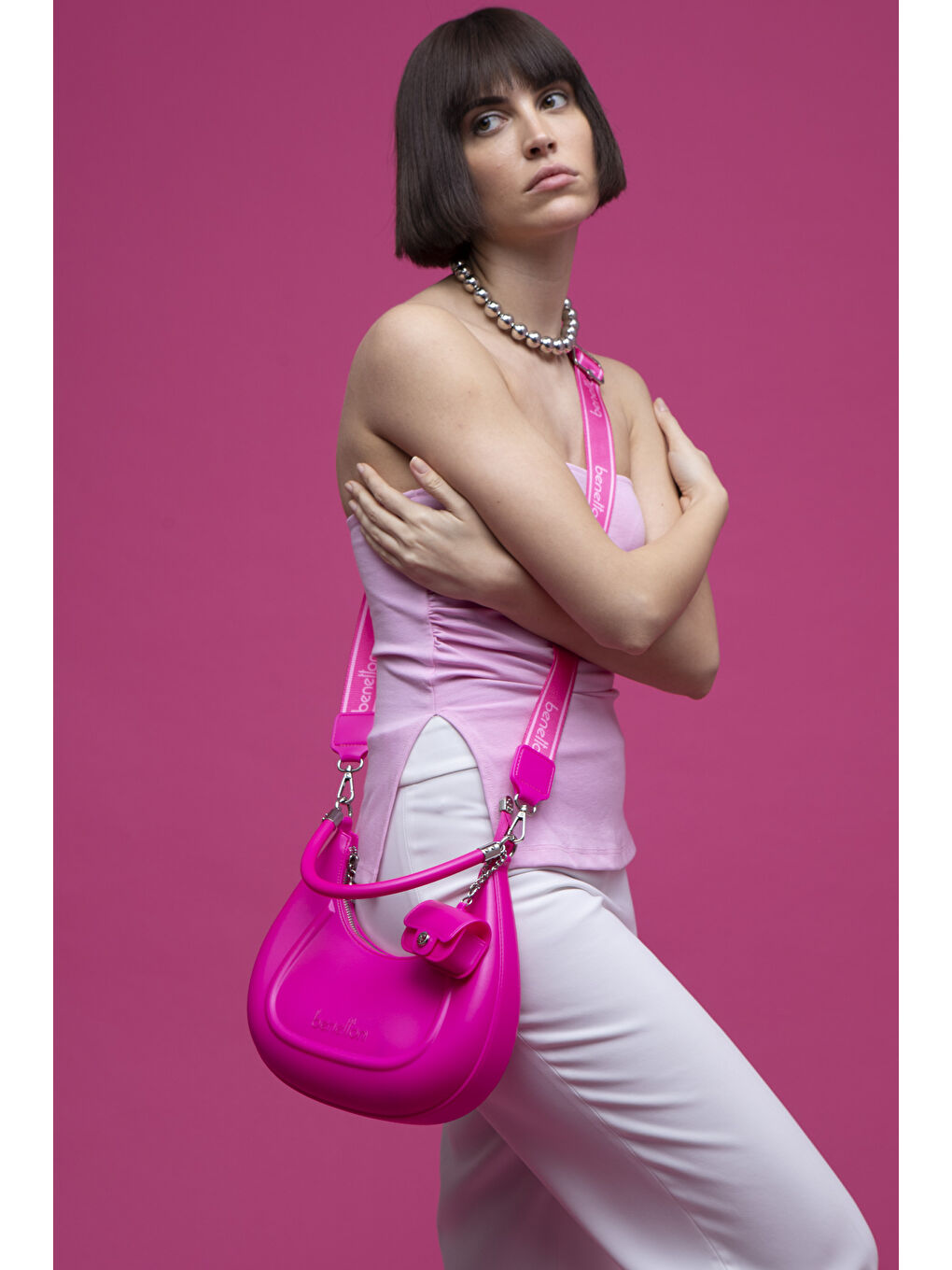 Kadin Kol Çantasi Fuşya BNT1451-1