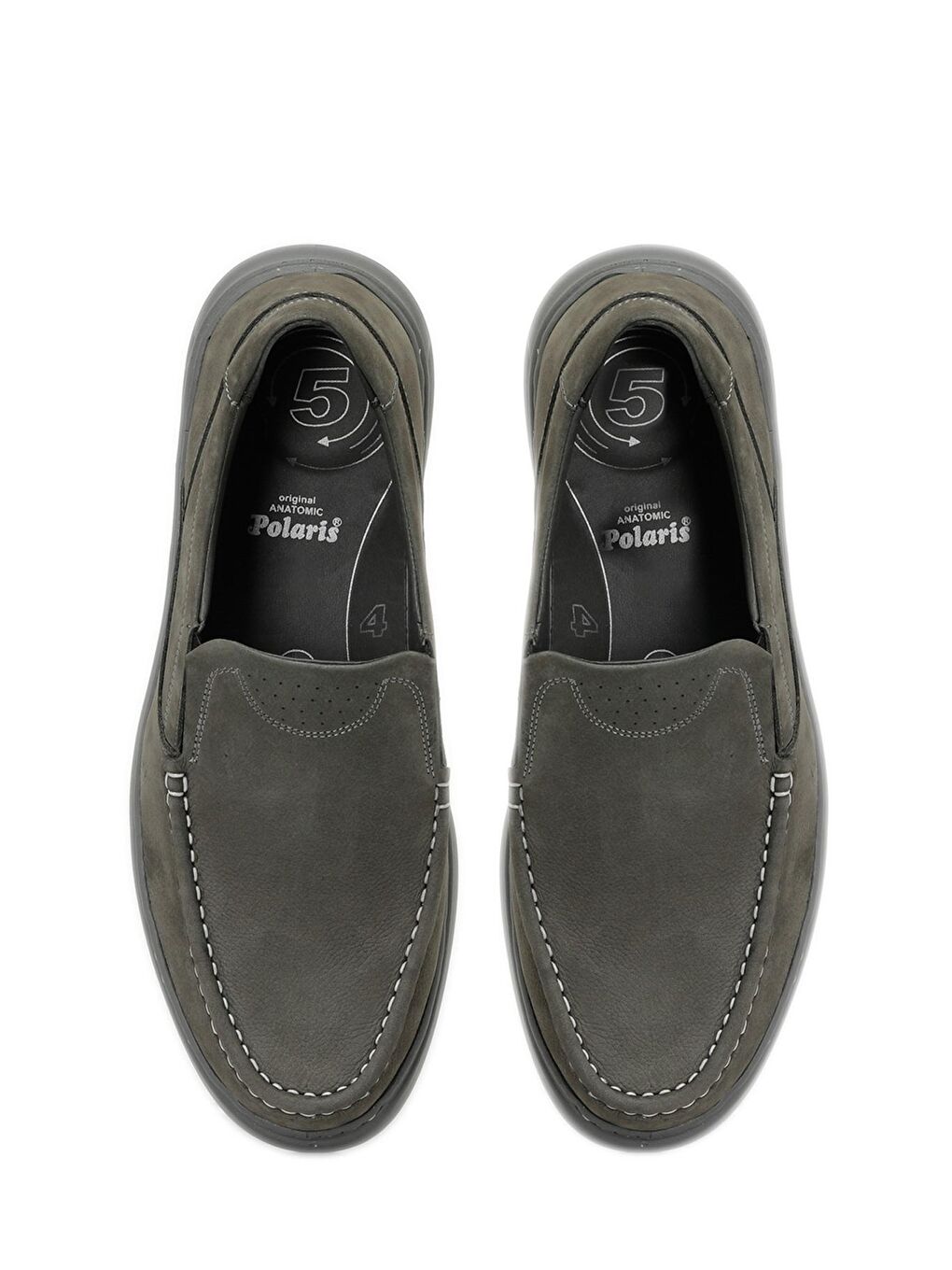 Gri 104380N.M 4FX GRI Erkek Rahat Ayakkabı-3