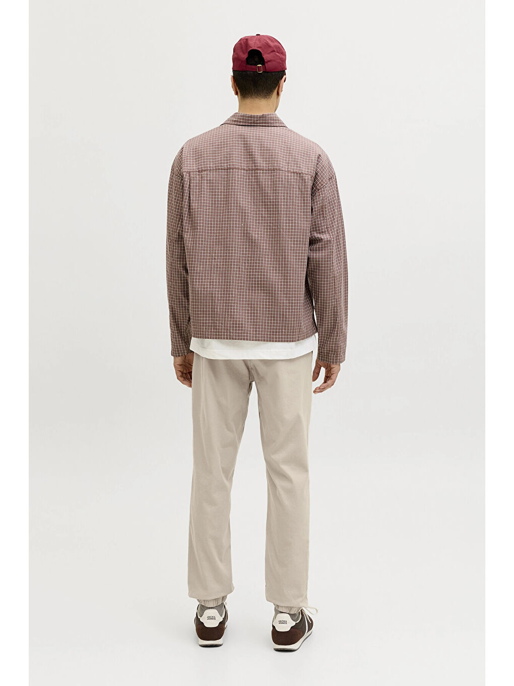 Bej Pants Studio Jpstgordon Pamuklu Regular Fit Eşofman Altı 12288471-3