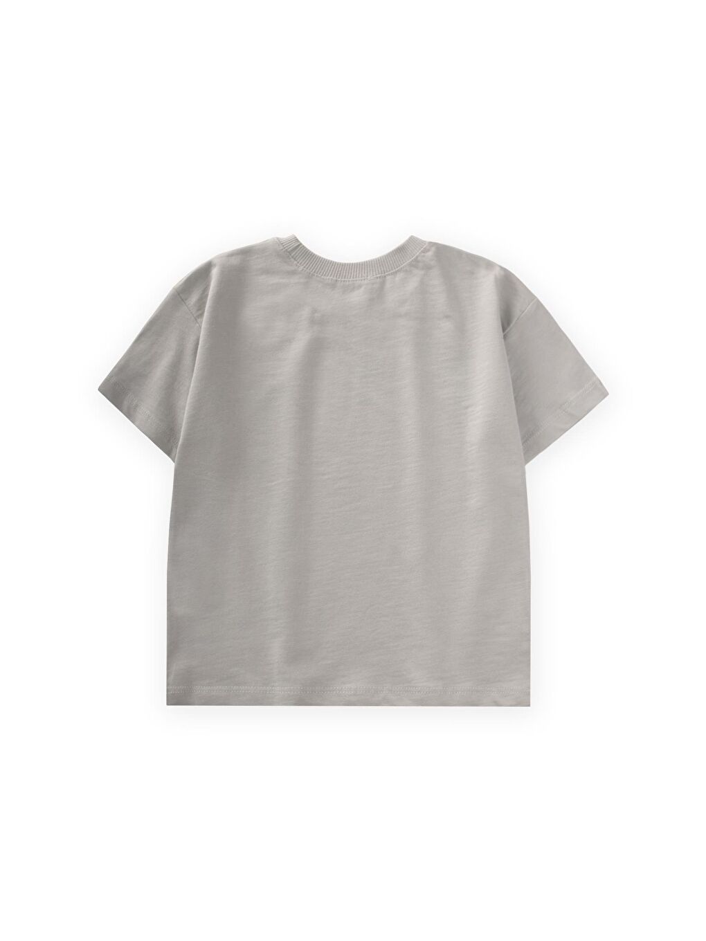 Bej Erkek Çocuk Baskılı Tişört-1