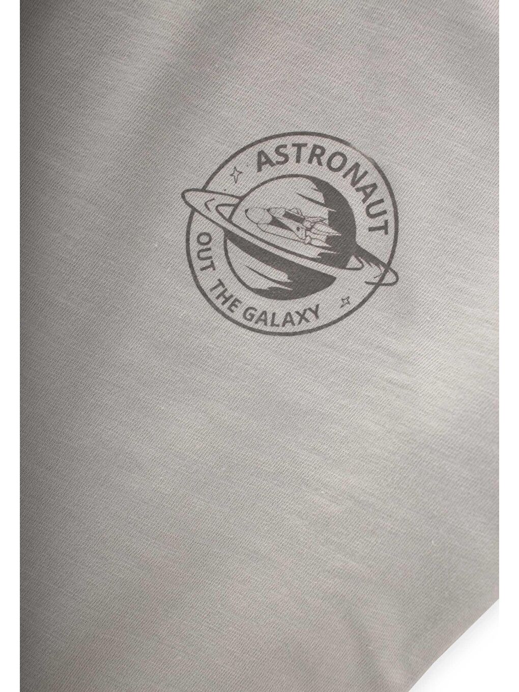 Bej Erkek Çocuk Baskılı Tişört-2