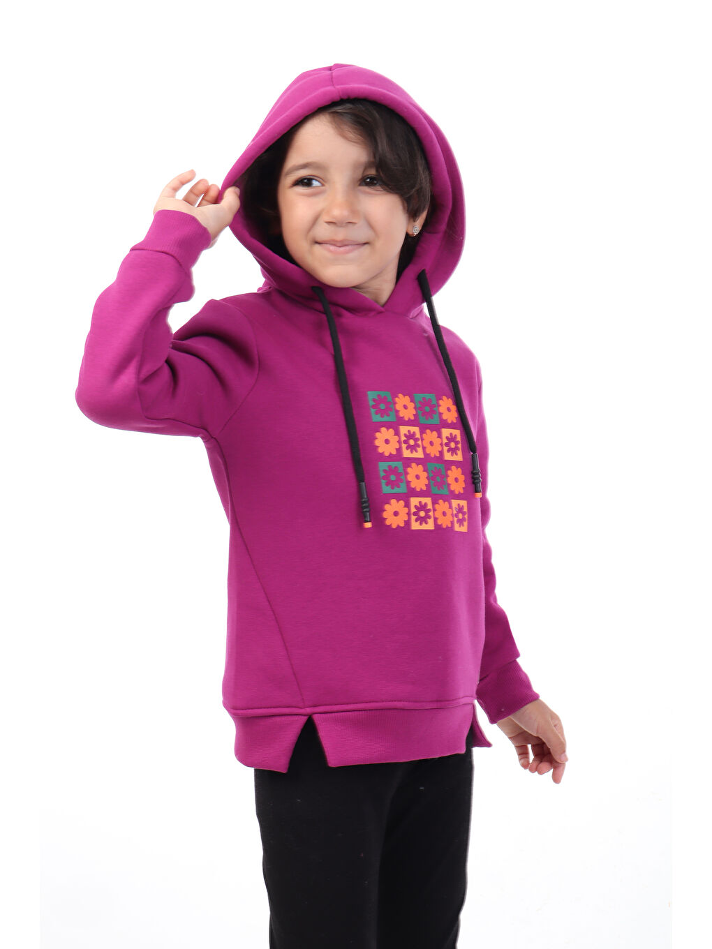 Toontoykids Mürdüm Kız Çocuk Baskılı Sweatshirt