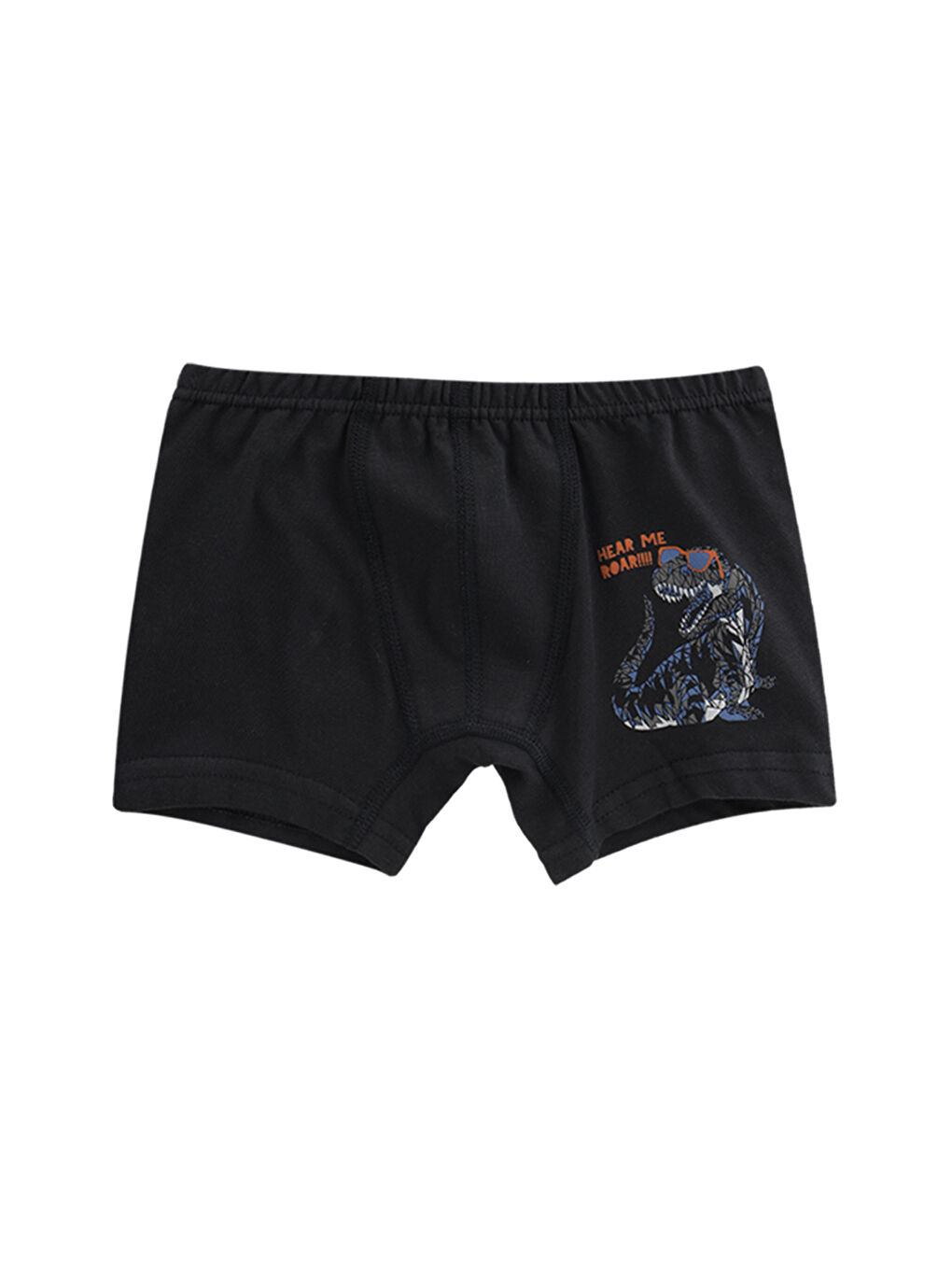 Erkek Çocuk Lacivert Pamuklu Boxer 5'Li Paket-2