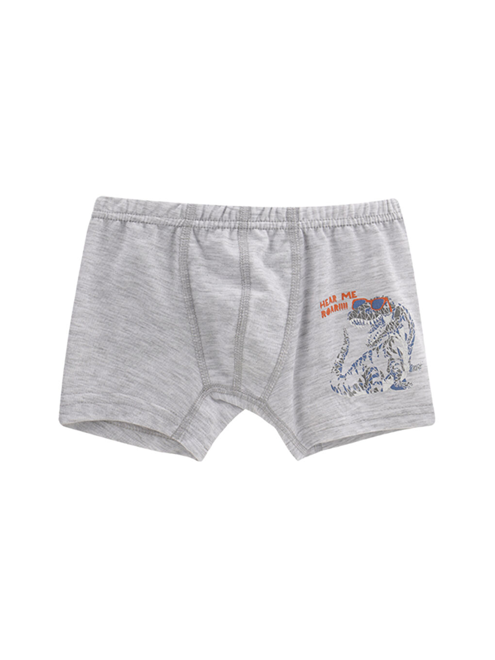 Erkek Çocuk Lacivert Pamuklu Boxer 5'Li Paket-3