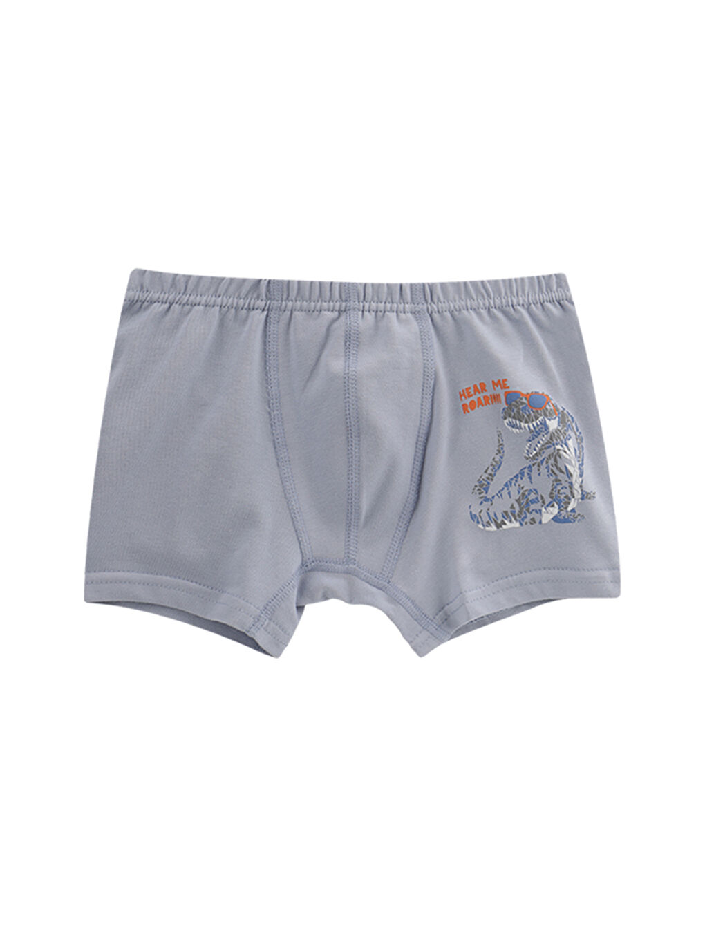 Erkek Çocuk Lacivert Pamuklu Boxer 5'Li Paket-5