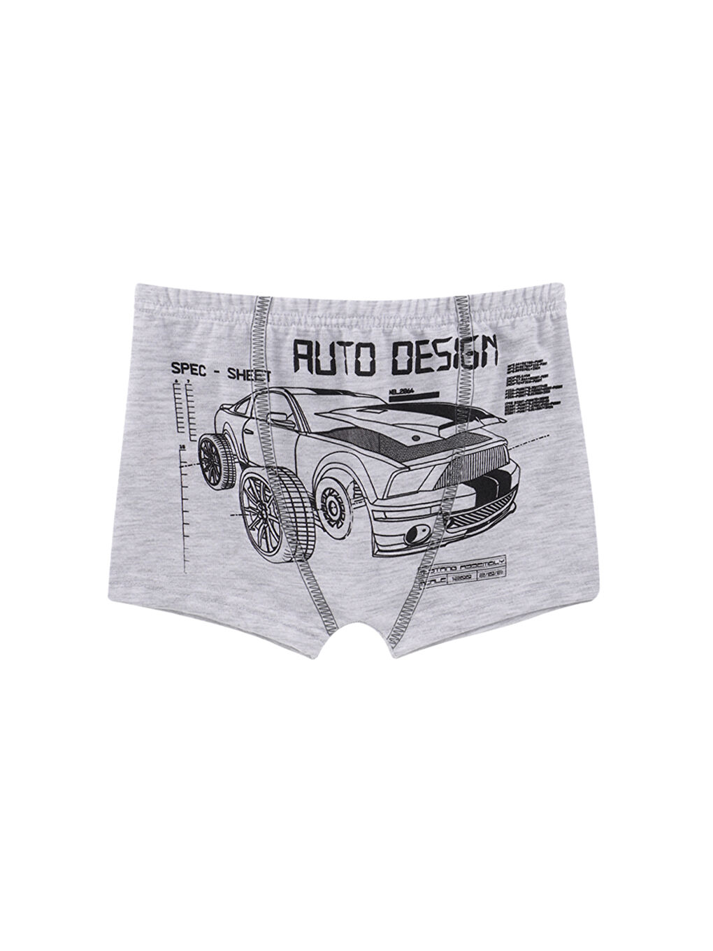 Haki Erkek Çocuk Lacivert Pamuklu Boxer 5'Li Paket-2