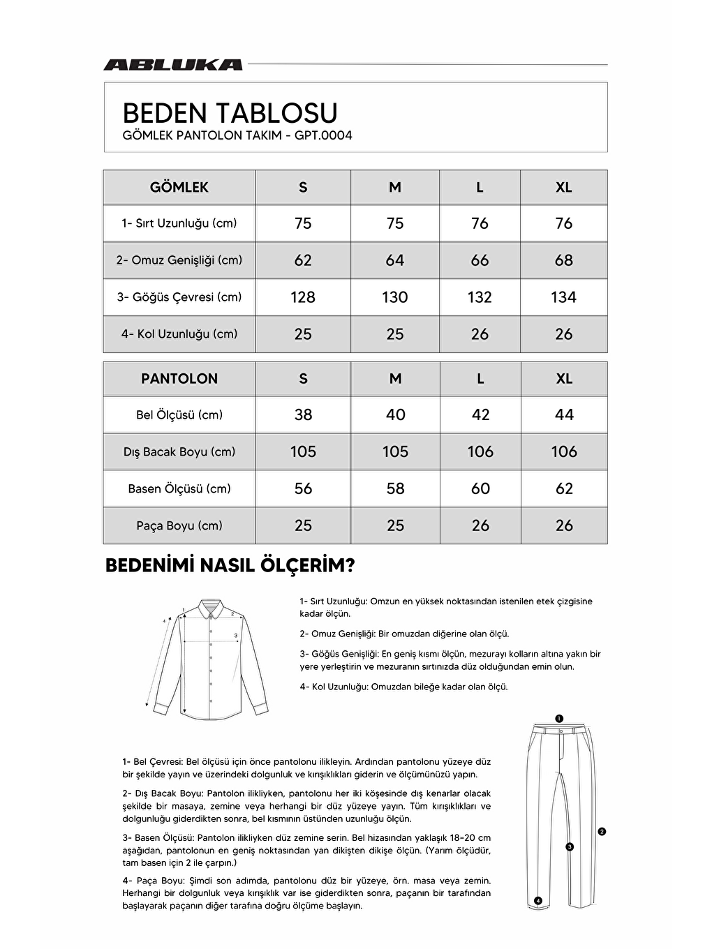 Erkek Oversize Pamuklu Gömlek Pantolon İkili Takım Kahverengi-4