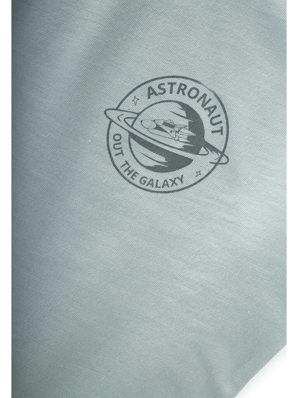 Yeşil Erkek Çocuk Baskılı Tişört-2