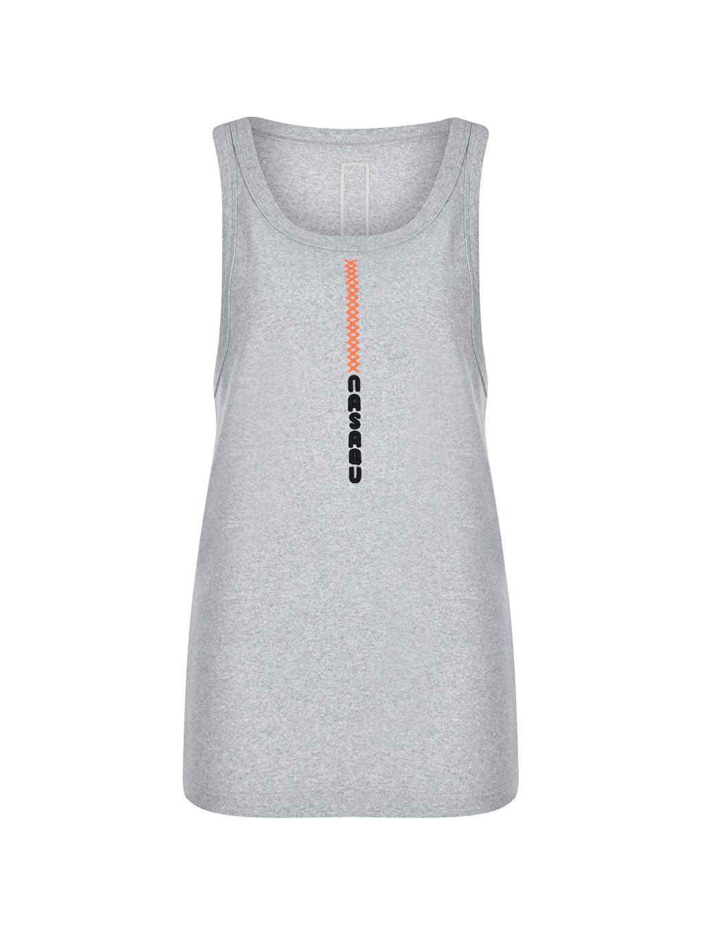 NSQ Aktif Esnek Kolsuz Tişört   Gri Krom-3