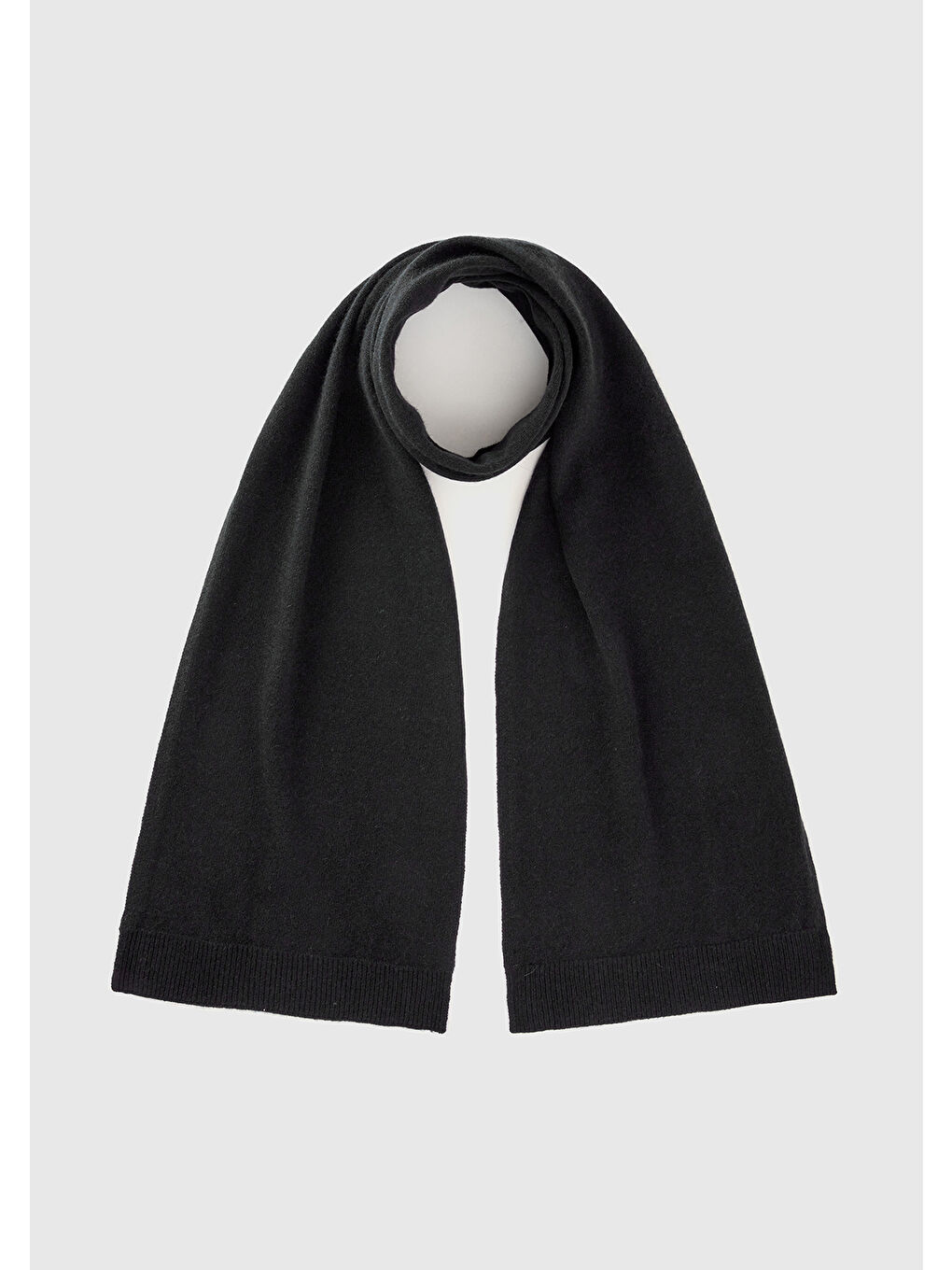 Kadın Siyah %100 Kaşmir Atkı