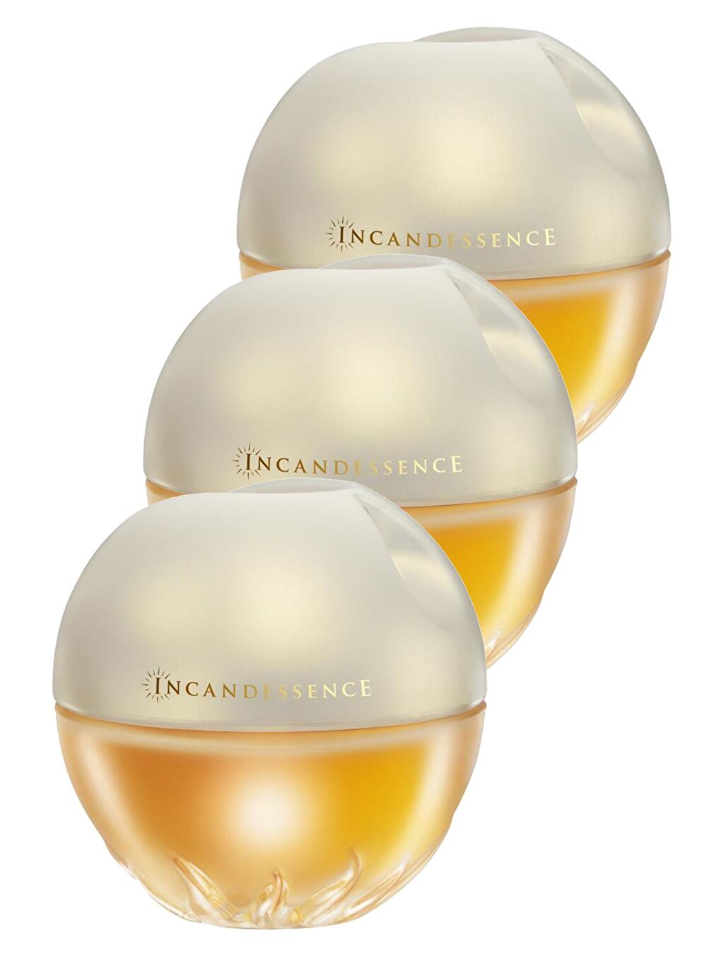 AVON Renksiz Incandessence Kadın Parfüm Edp 50 Ml. Üçlü Set