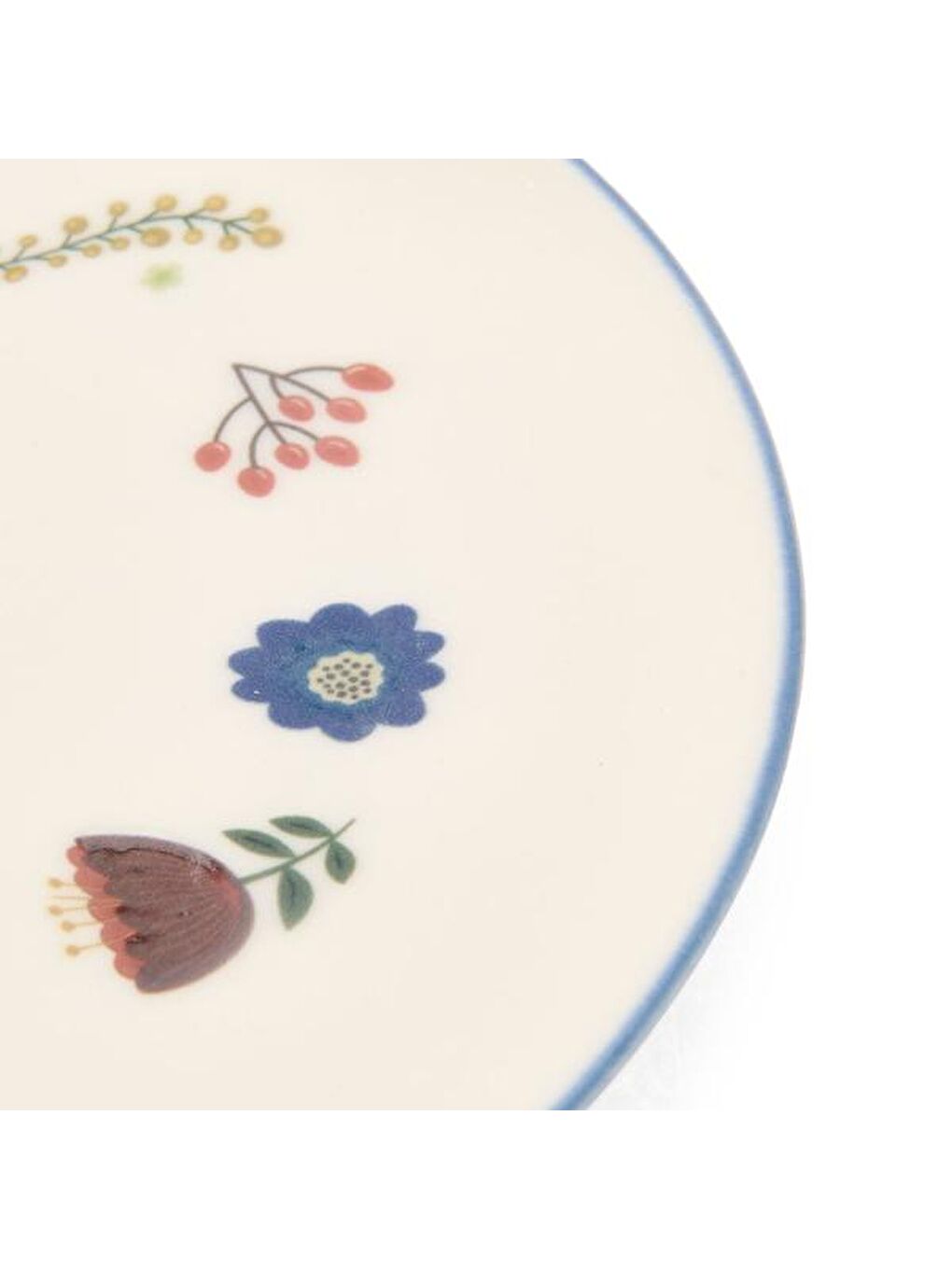 Karışık Gloria Servis Tabağı - Renkli - 25 cm-3