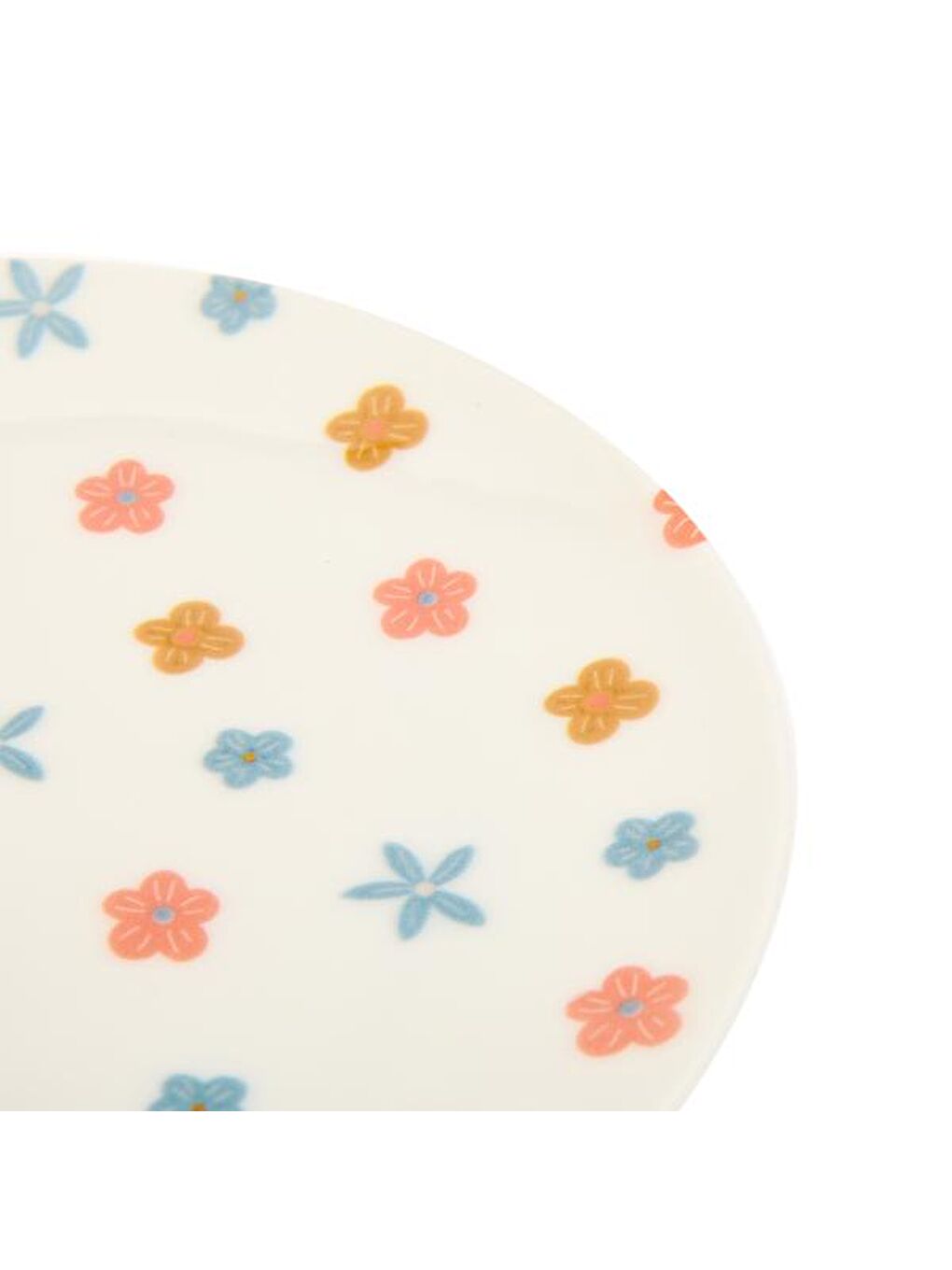 Karışık Mazzo Pasta Tabağı - Renkli - 19 cm-1