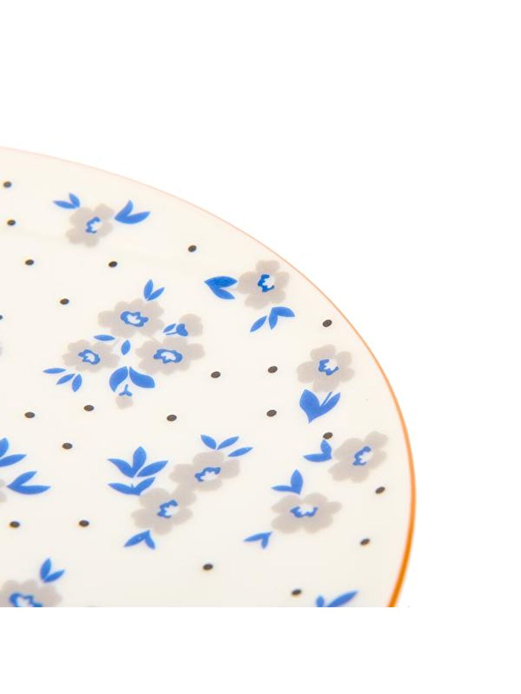 Karışık Robi Pasta Tabağı - Renkli - 19 cm-1