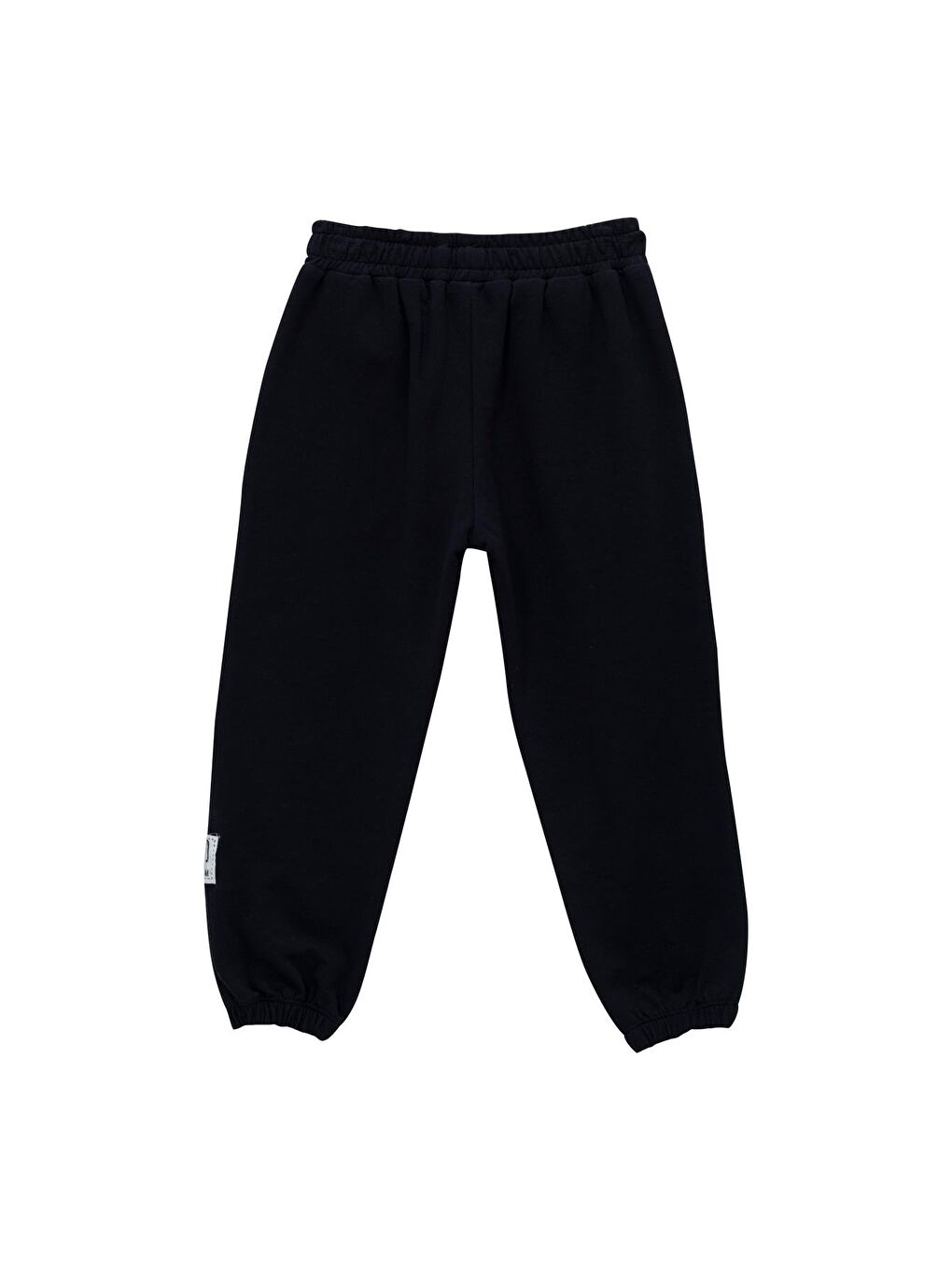 Erkek Çocuk Etiketli Eşofman Altı - Lacivert-3