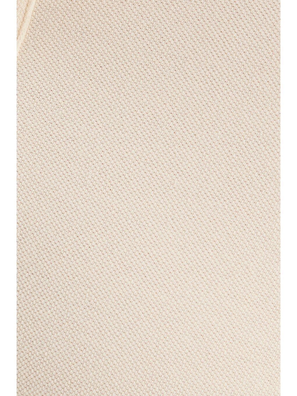 Sarı Erkek Slim Fit Dar Kesim Pamuklu Yumuşak Dokulu Serin Tutan Kumaş Düz Pike Polo Yaka Tişört-5