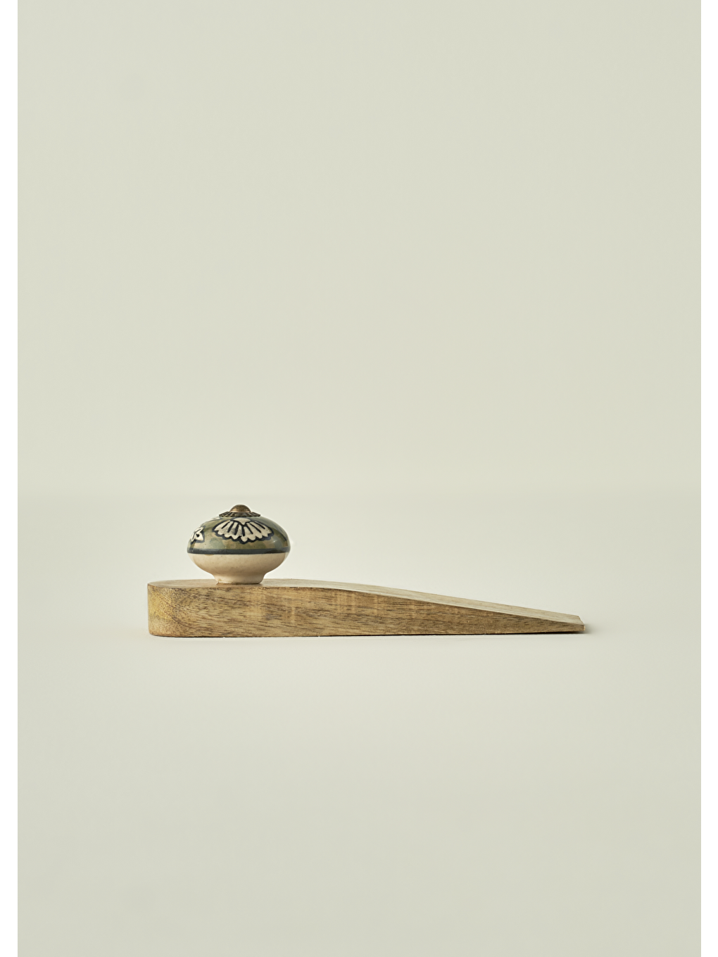 Leya 2'li Kapı Stoperi Yeşil (16x4,5x5 cm)-2