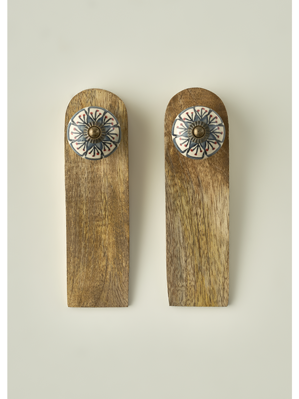 Eriella 2'li Kapı Stoperi Mavi (16x4,5x5 cm)