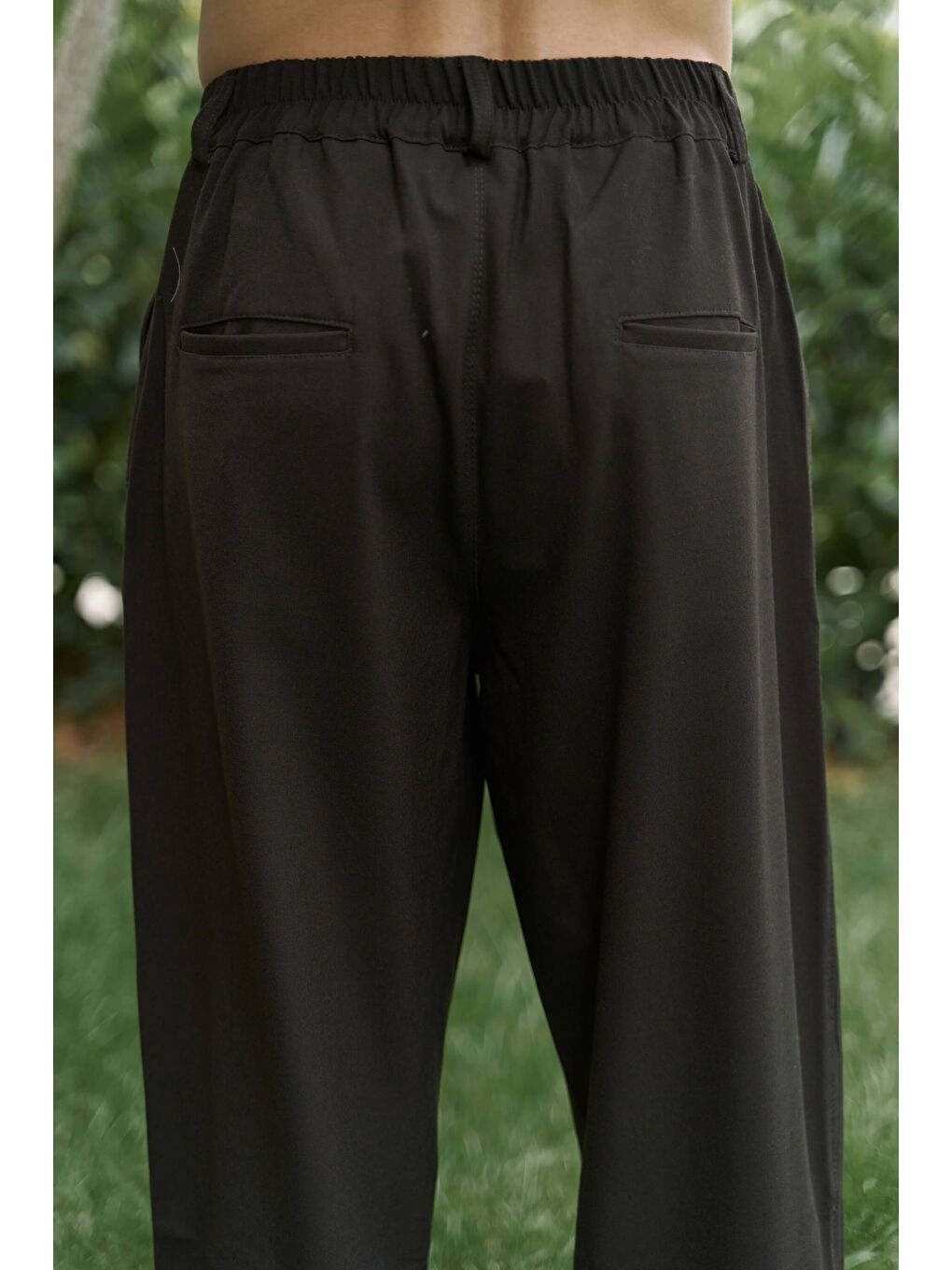 Kahverengi Juro Acı Kahve Erkek Pantolon-3