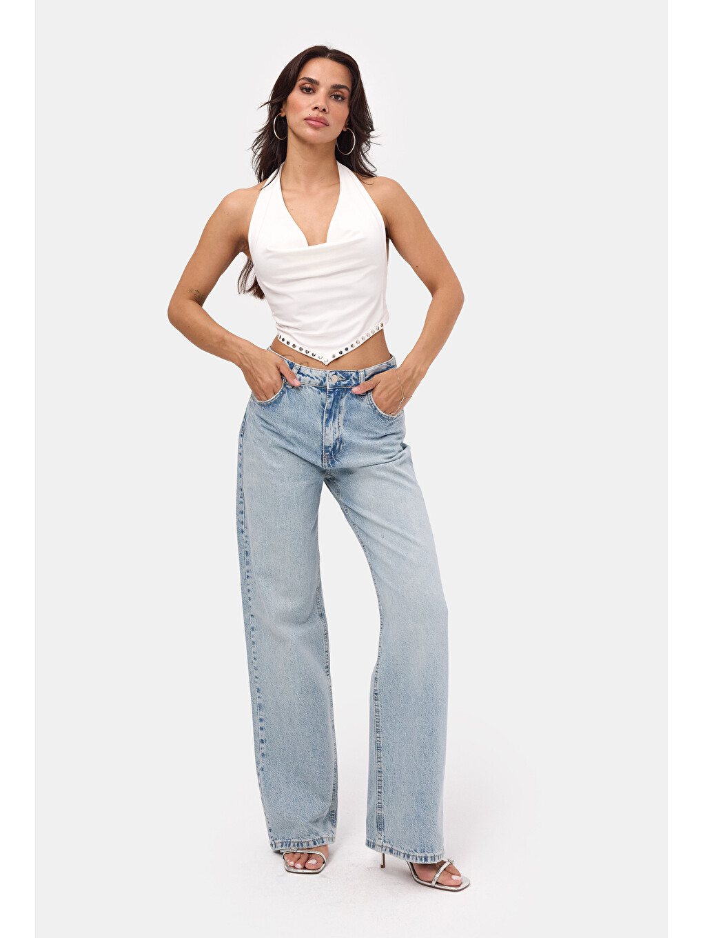 Mavi Kadın Açık Jean Doris 4s6-32 Straight Fit Yüksek Bel Denim Jean-1