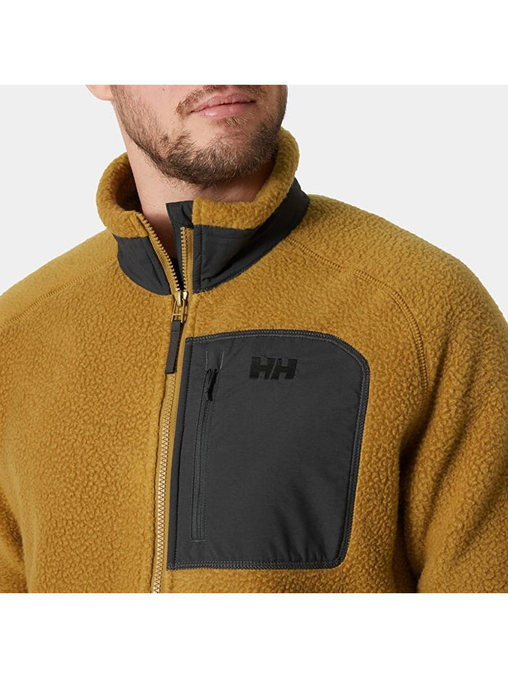 Helly Hansen Sarı Panorama Pile Block Erkek Mont HHA.49460.HHA.787 - 3