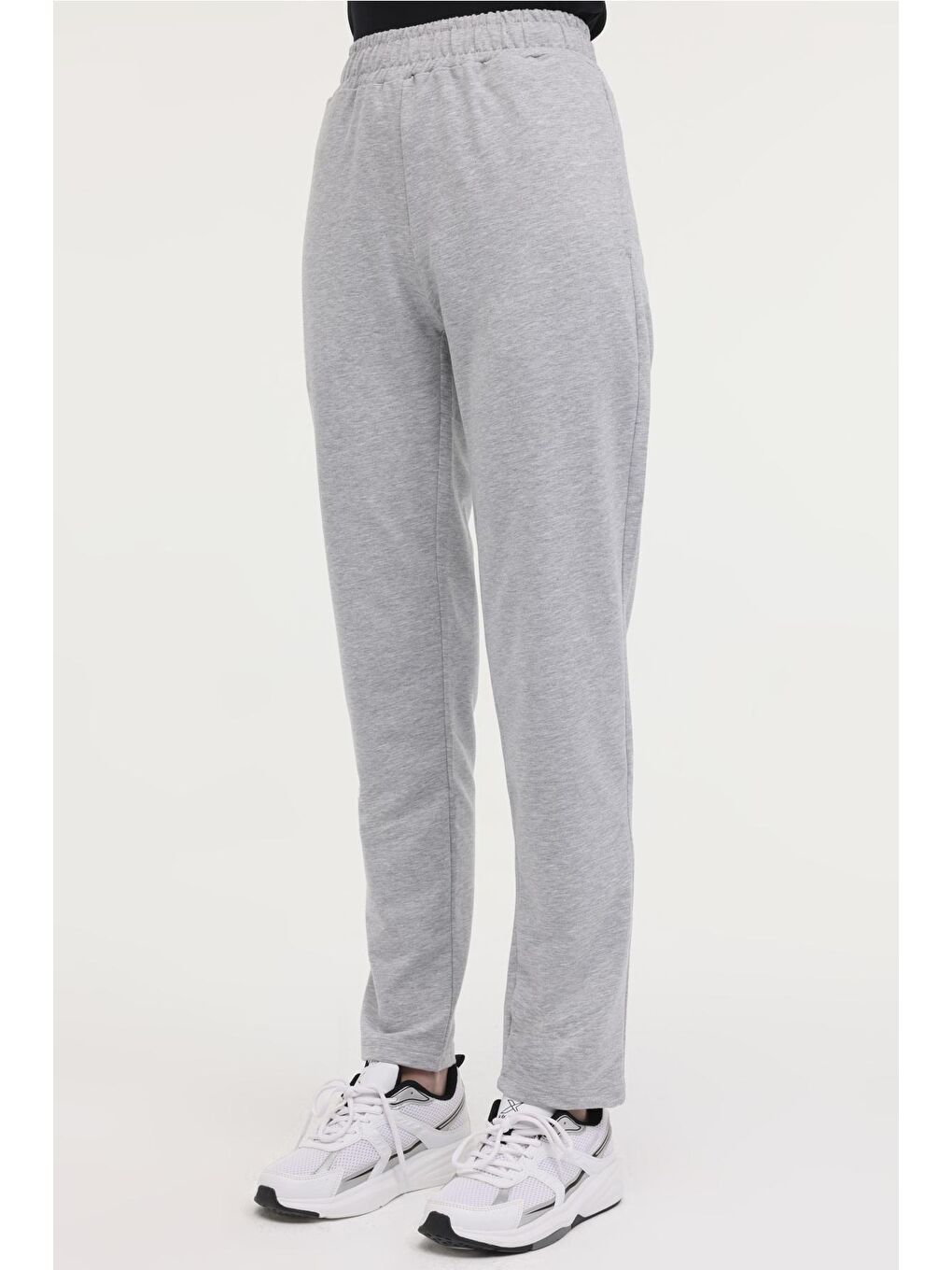 Gri WB TP 22SN84 3PR GRI MELANJ Kadın Eşofman Altı