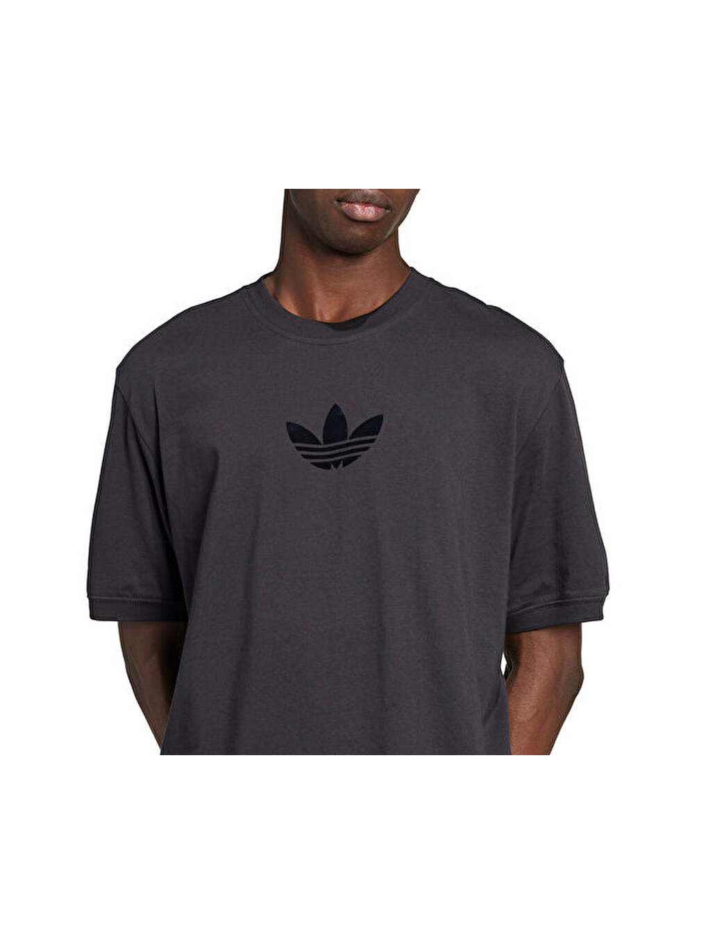 Oversize Tee Erkek Günlük Tişört Jw5913 Siyah-3