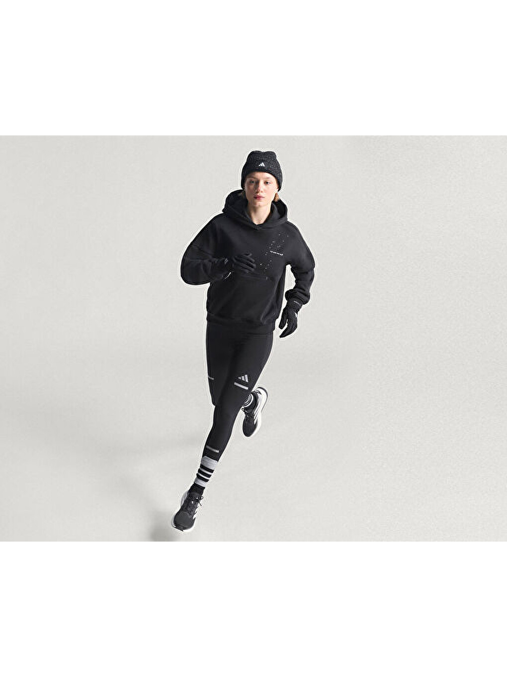 Adi365 Hk H Uni Unisex Günlük Sweatshirts Jy4090 Siyah-1