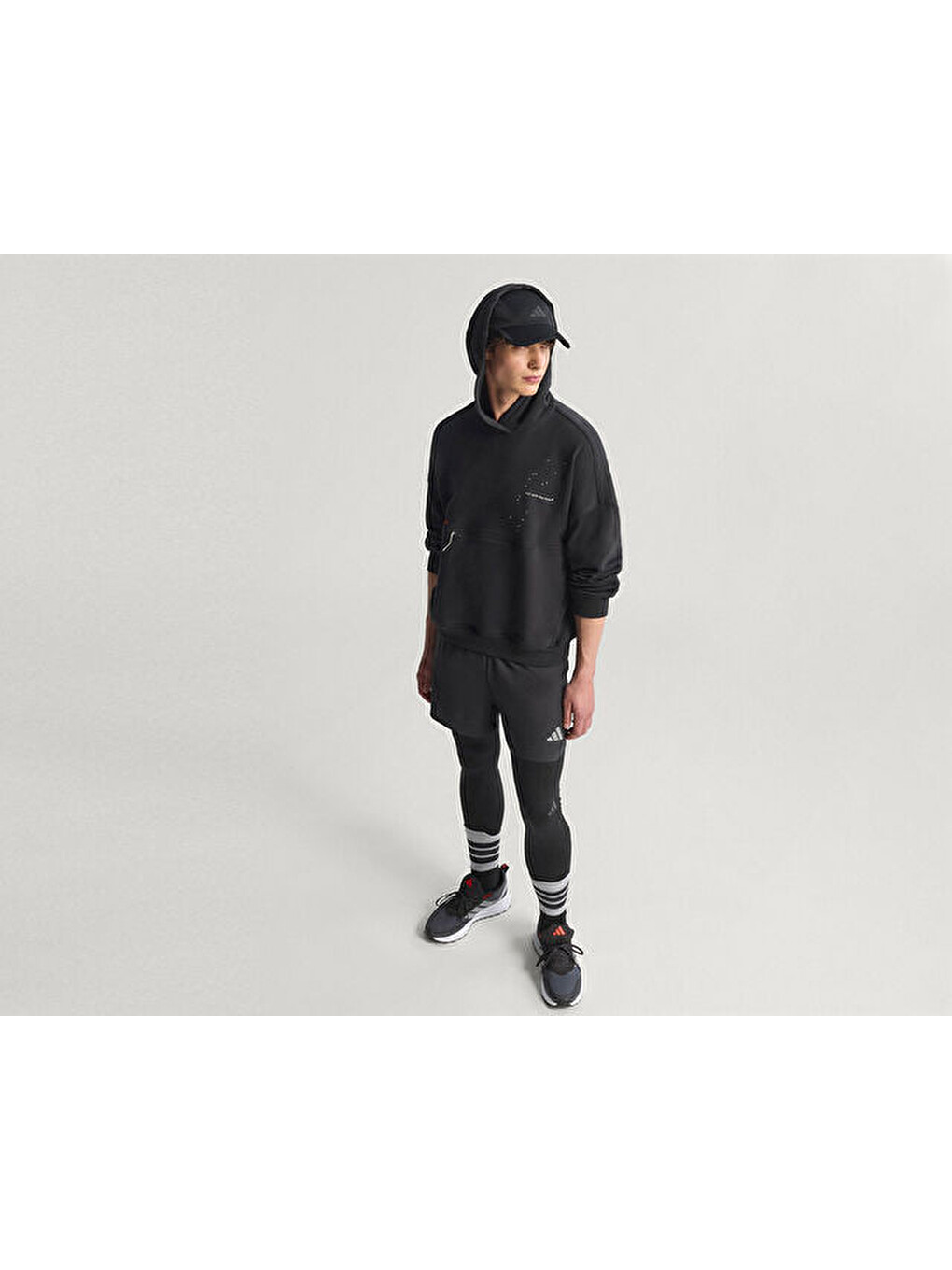 Adi365 Hk H Uni Unisex Günlük Sweatshirts Jy4090 Siyah-2