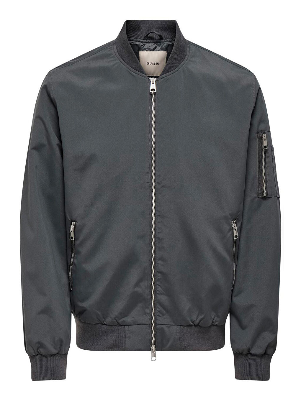 Gri Onslando Regular Fit Kolej Yaka Mont 22036701