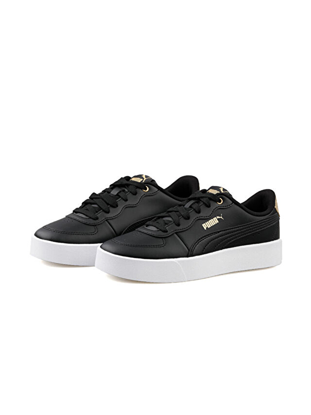 Skye Clean Distressed Unisex Günlük Ayakkabı 38666601 Siyah-2
